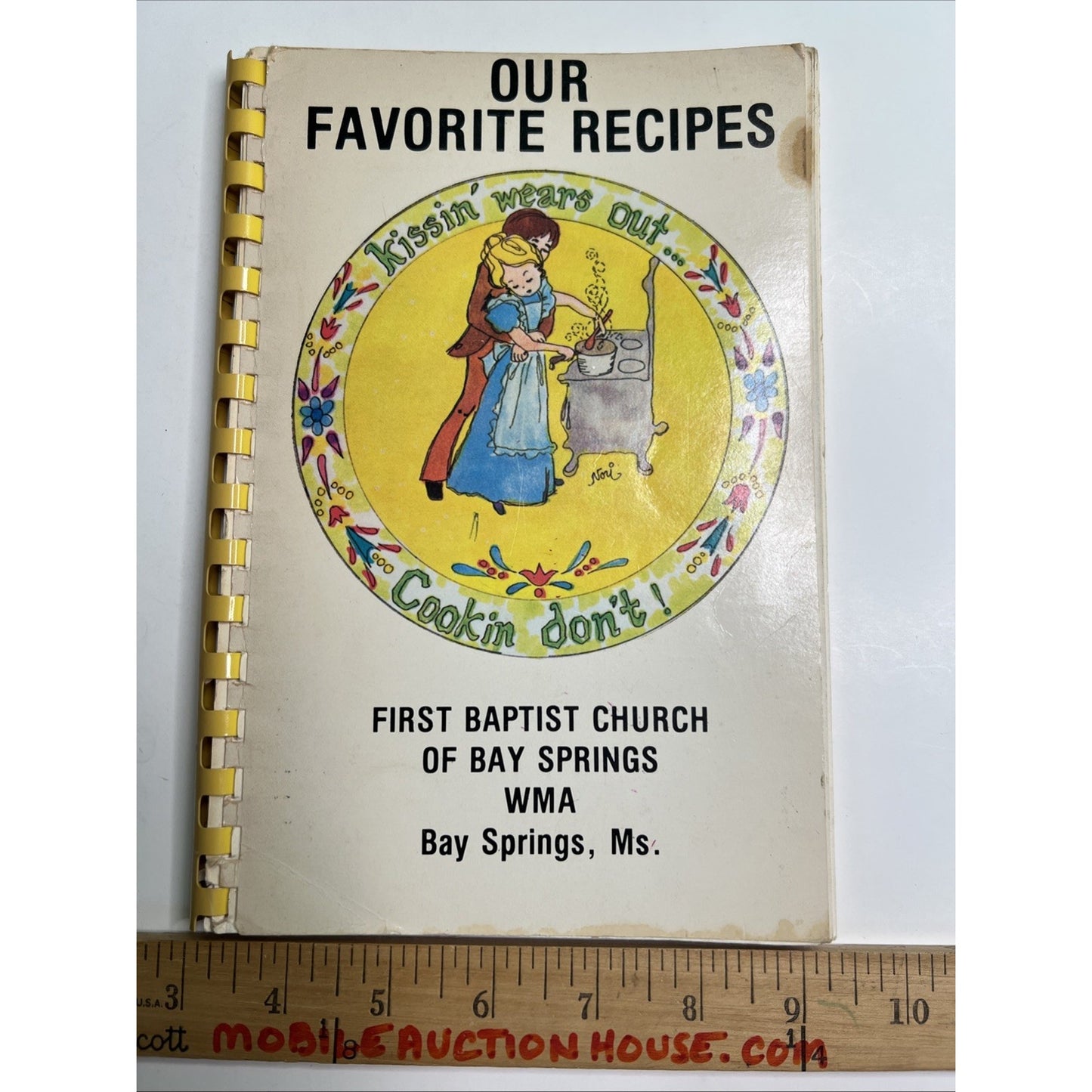Our Favorite Recipes First Baptist Bay Springs MS 1978 Cookbook Mississippi