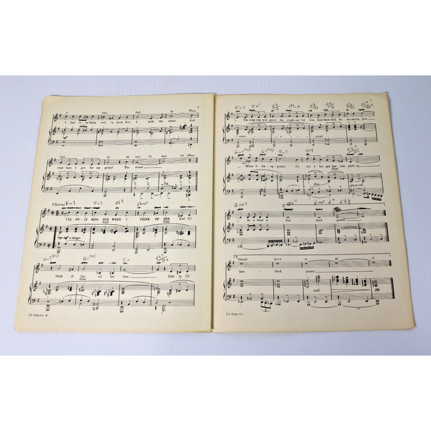 1965 Vintage Sheet Music: Skyscraper- Signed by Phil Gordon
