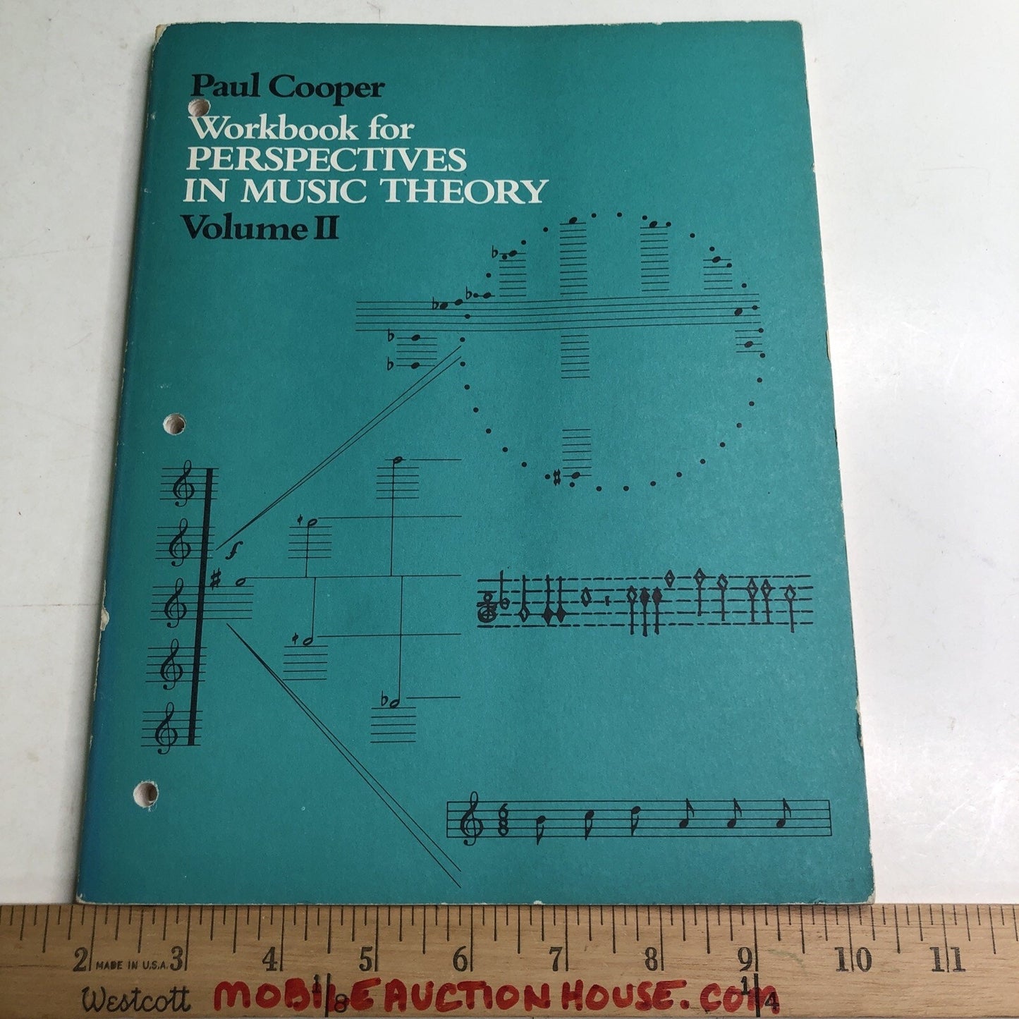 PAUL COOPER'S Workbook for Perspectives in Music Theory: Volume 2 PB 1976