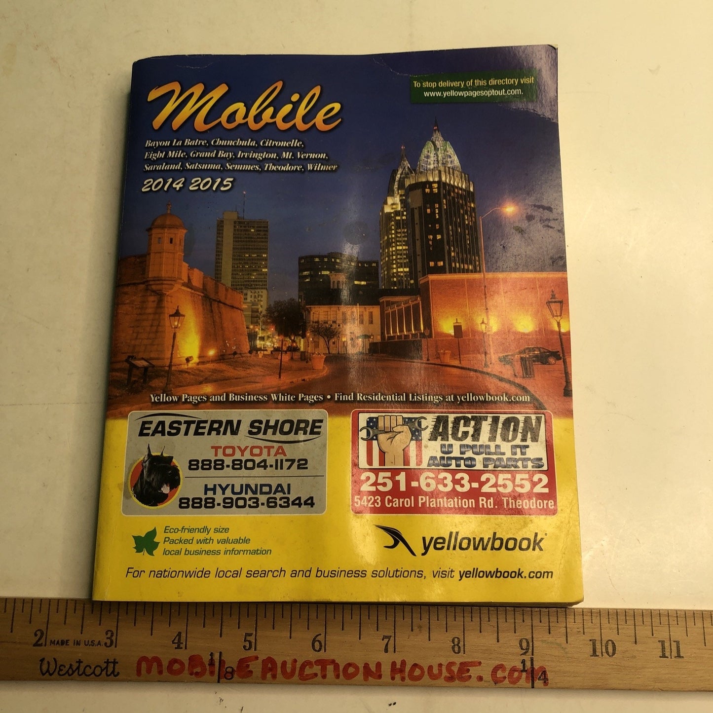 Mobile Alabama AL 2014 2015 Yellowbook Phone Directory RSA Tower Downtown