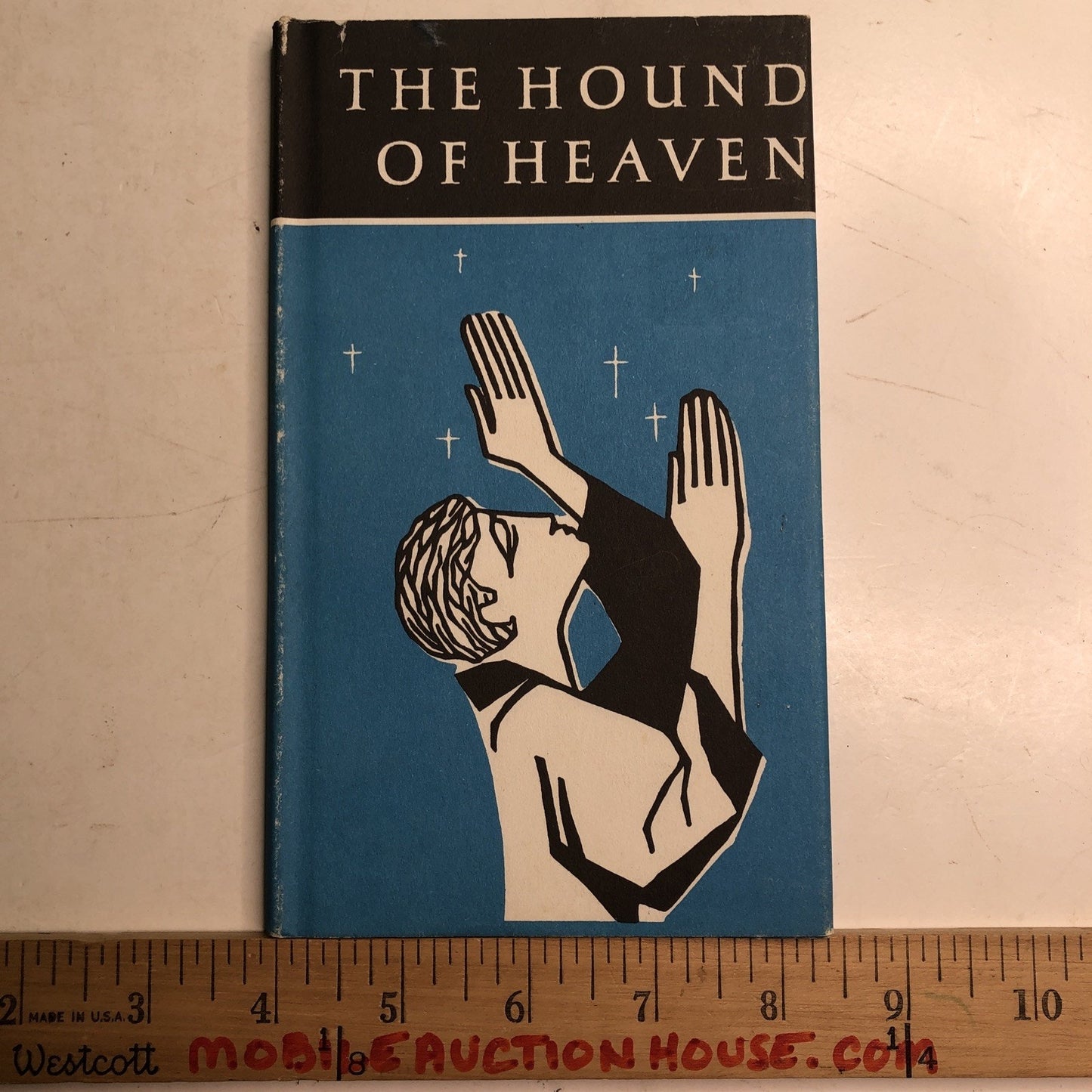 The Hound of Heaven Francis Thompson HC DJ Peter Pauper Press Woodcuts Jeff Hill