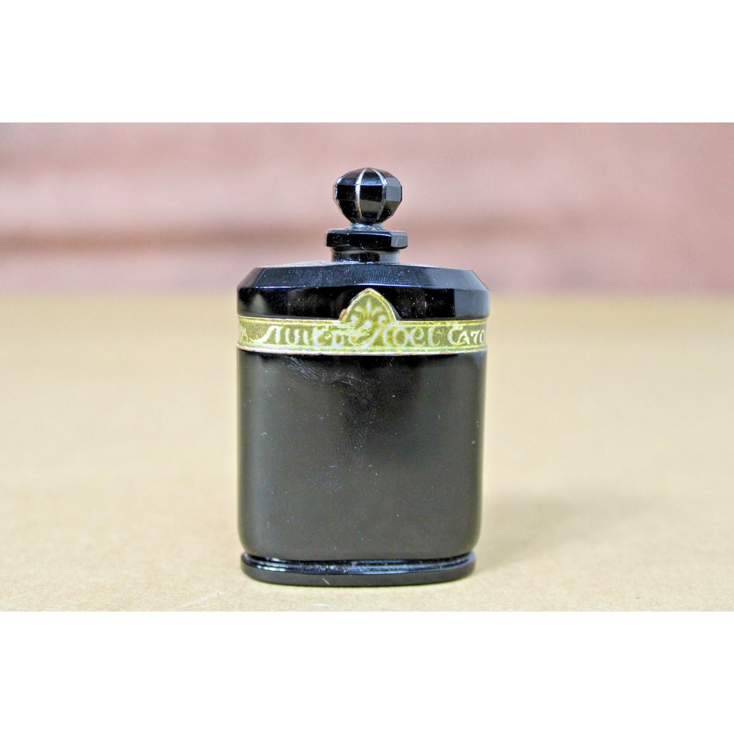 Antique Baccarat Perfume Flacon, 1922 Nuit de Noel Extrait by Caron, Empty