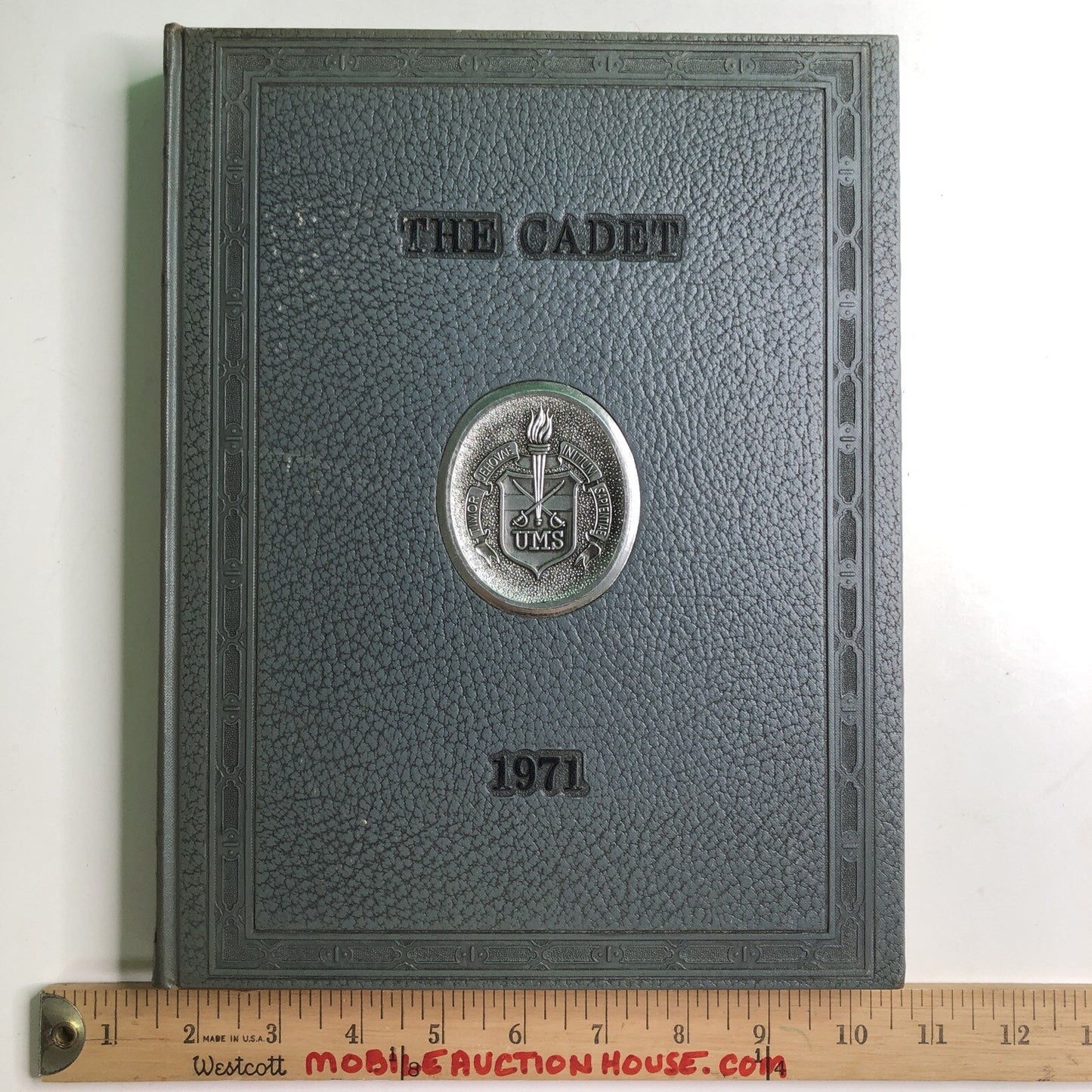 1971 THE CADET Yearbook University Military School Mobile Alabama AL UMS WRIGHT