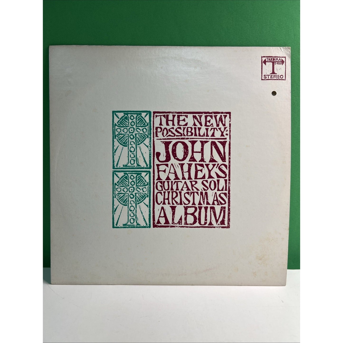 The New Possibility John Fahey's Guitar Soli Christmas Album LP Takoma C-1020