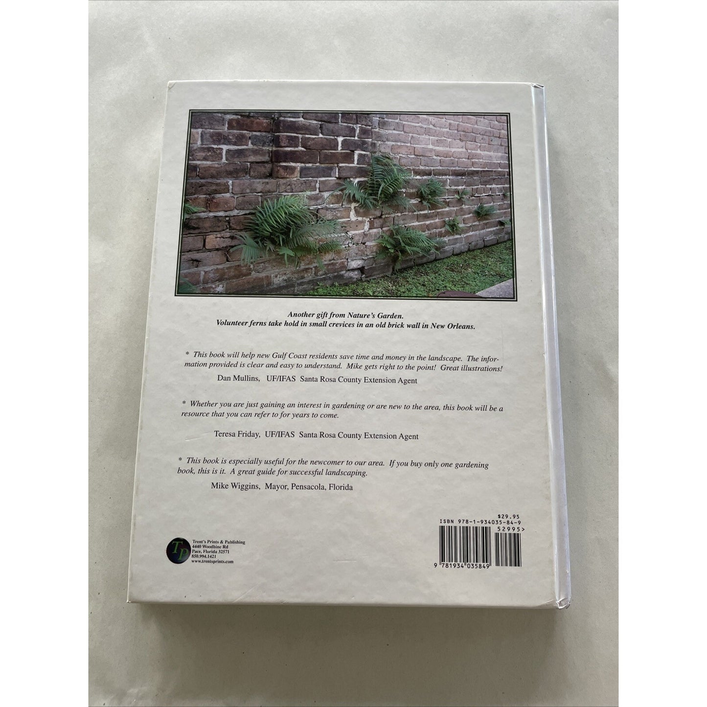The Gulf Coast Landscape: From Apalachicola to New Orleans by Mike Robertson HB