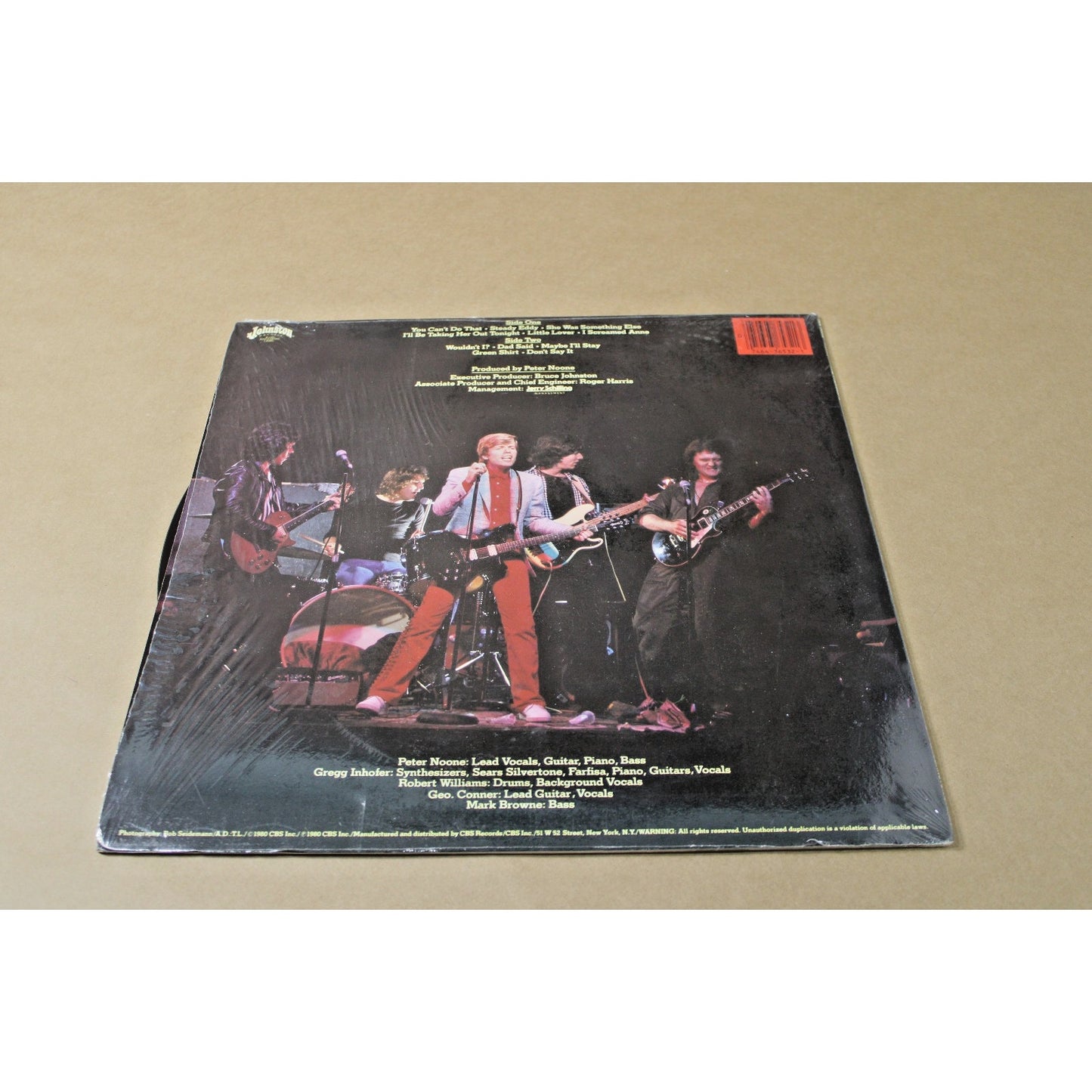1980 Album- The Tremblers "Twice Nightly" Herman's Hermits, Power Pop New Wave