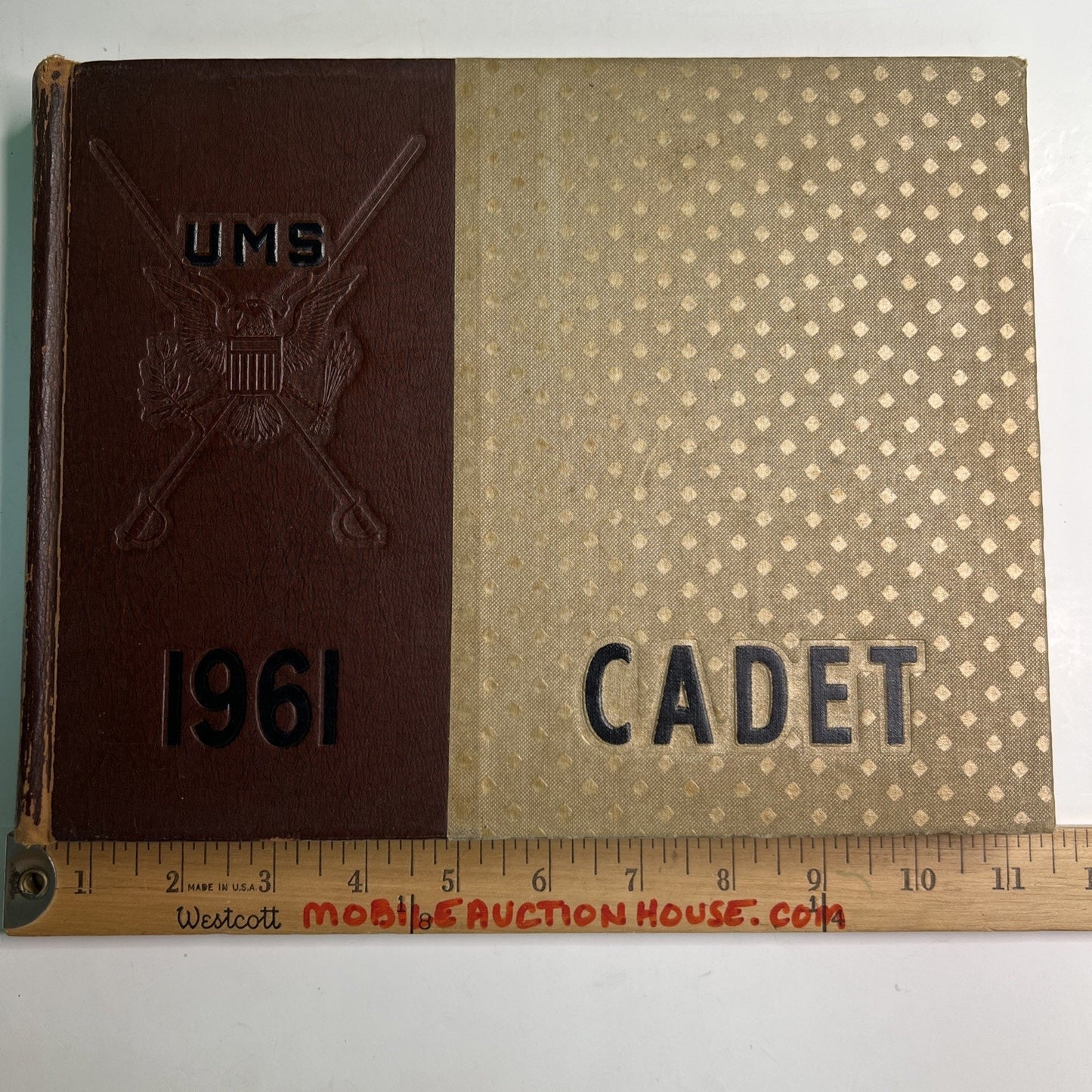 1961 THE CADET Yearbook University Military School Mobile Alabama AL UMS WRIGHT