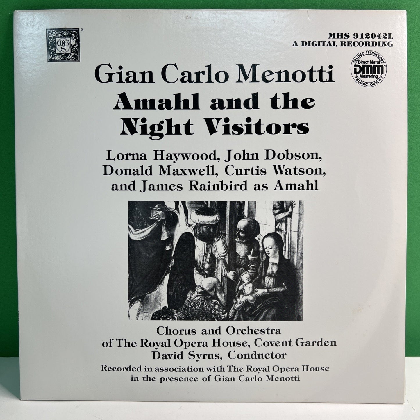 MHS 912042L Gian Carlo Menotti Amahl and the Night Visitors 1987 LP Record