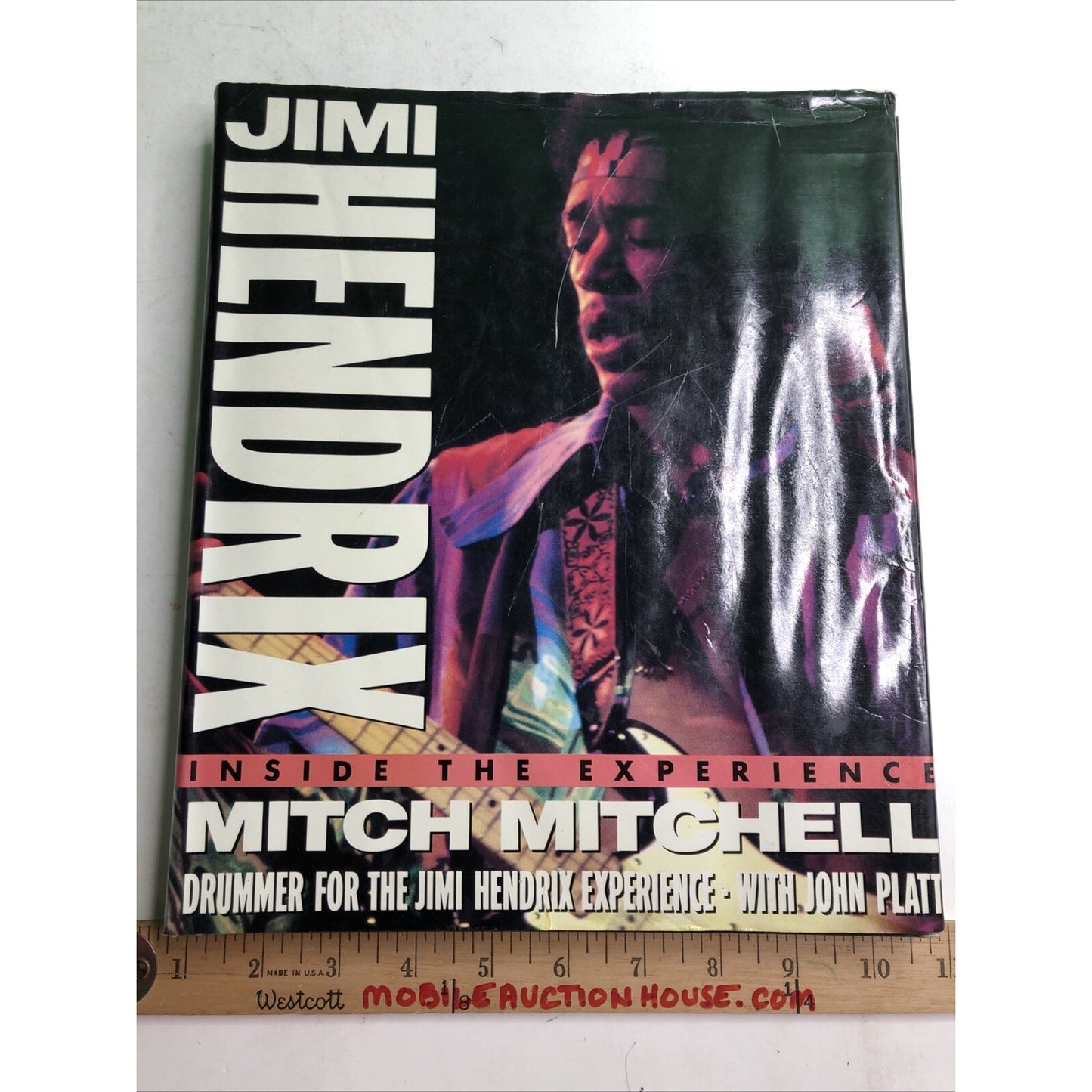 Jimi Hendrix: Inside The Experience by Mitch Mitchell John Platt 1990 HC Warped