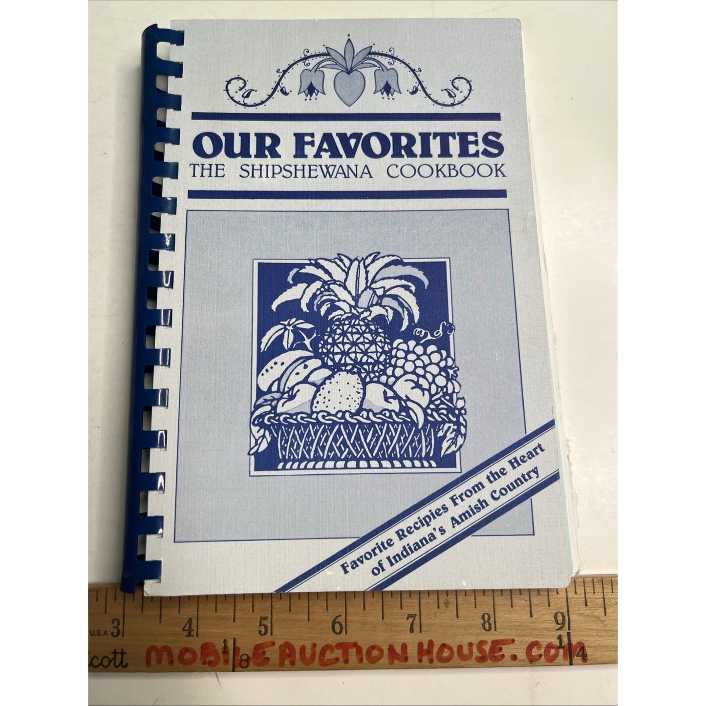 1960 Our Favorites The Shipshewana Cookbook Recipes Amish Country Indiana