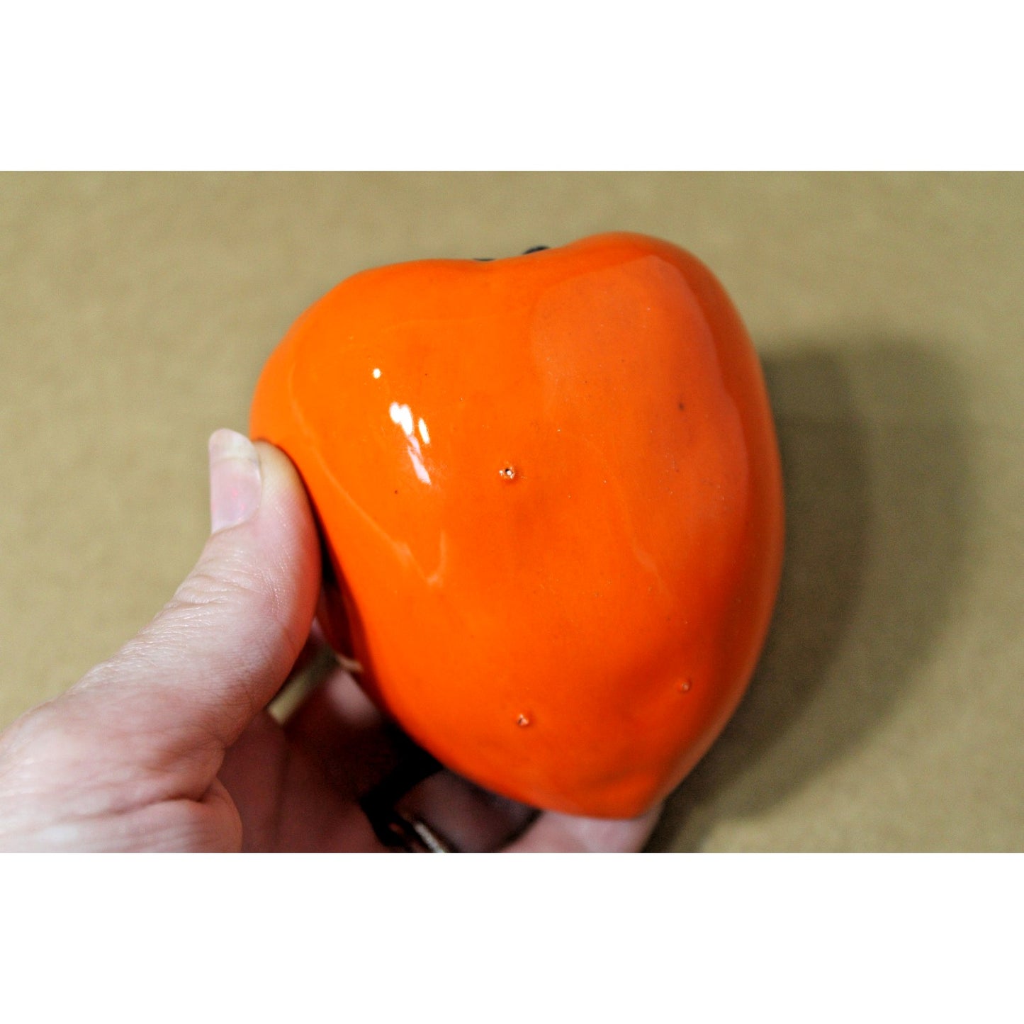 Mary Kirk Kelly, Rare Glossy Finish Realistic Heirloom Tomato, Alabama Artist