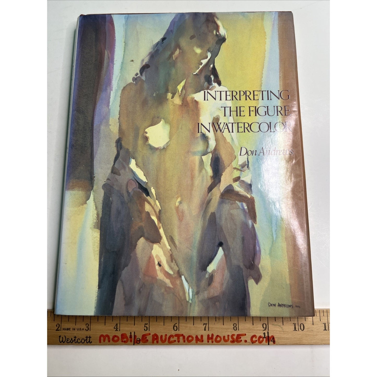 Interpreting the Figure in Watercolor Don Andrews Painting Alabama Artist 1988