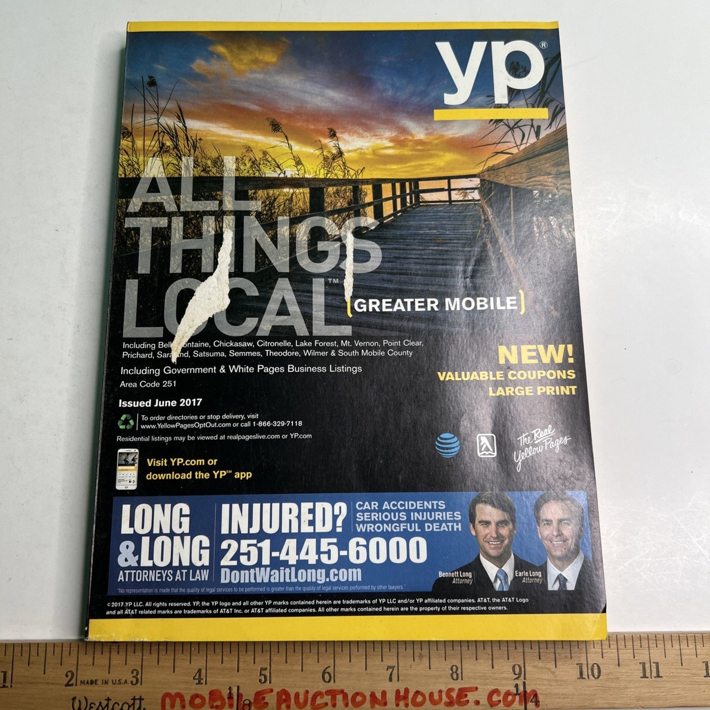 Real Yellow Pages Yellowbook Phone Book 2017 Local Directory Mobile