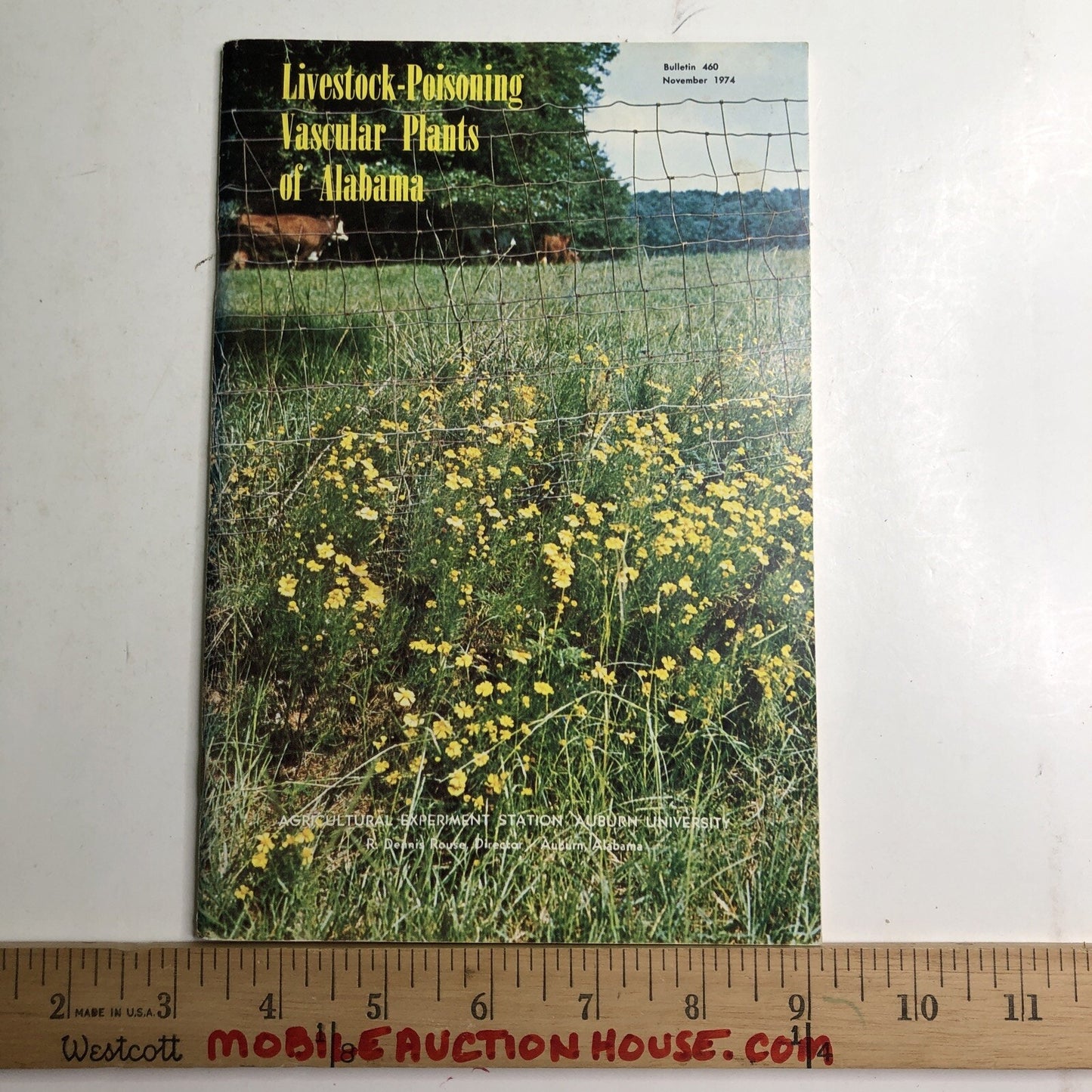 1974 Livestock-Poisoning Vascular Plants Of Alabama By Auburn University