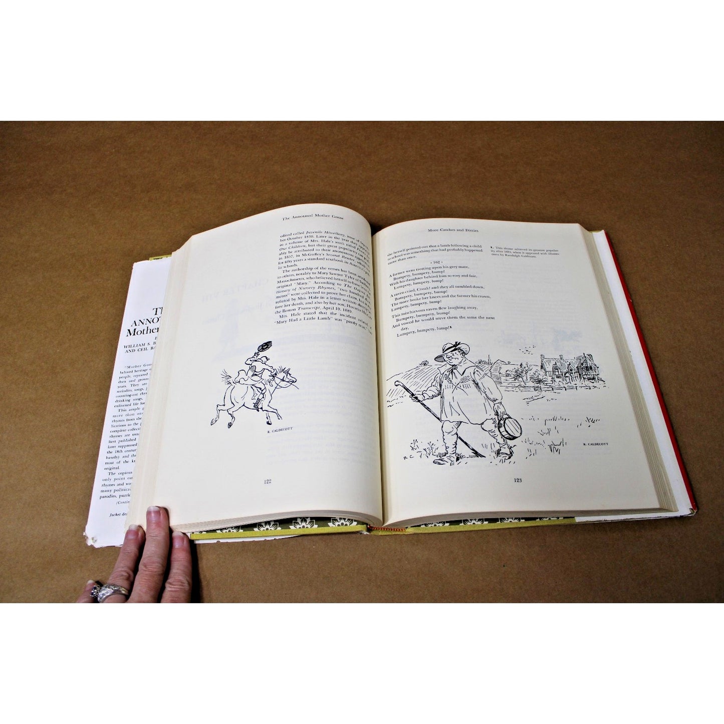 1962 The Annotated Mother Goose, Illustrated Maxfield Parrish, Caldecott