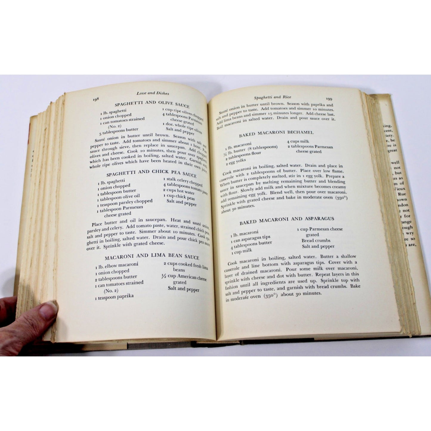 1950 Advance Copy 1st Edition- Love and Dishes by Niccolo De Quattrociocchi
