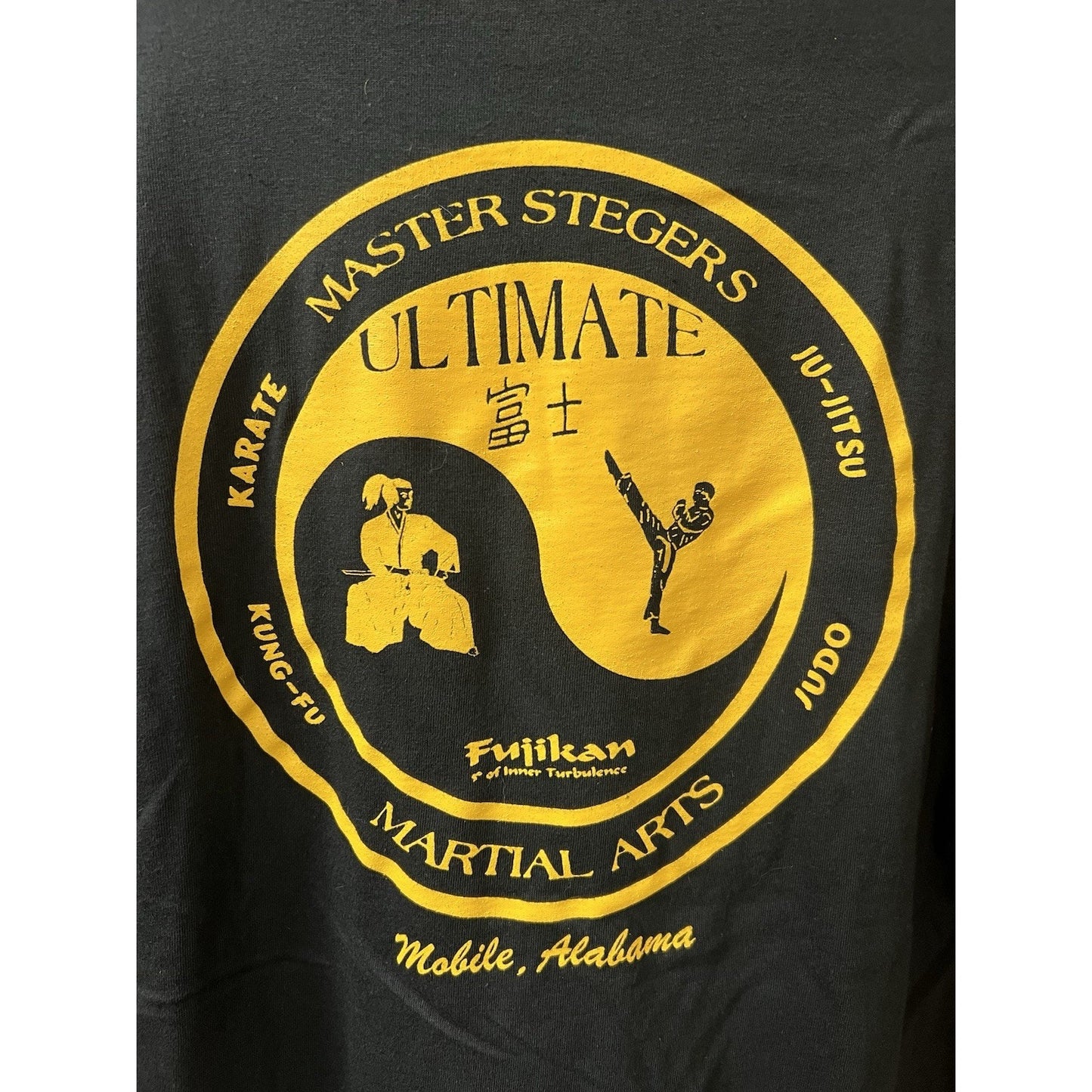 Adult Large Master Steger’s Ultimate Martial Arts Masters Club Tshirt Mobile AL