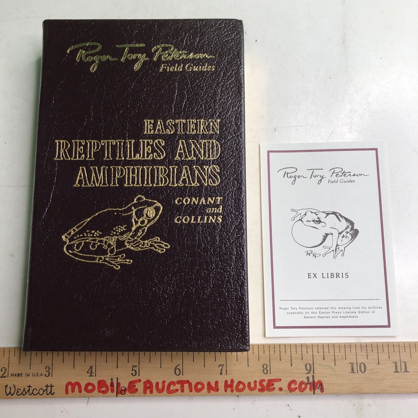 Roger Tory Peterson Field Guides: EASTERN REPTILES & AMPHIBIANS HC Leather Bound