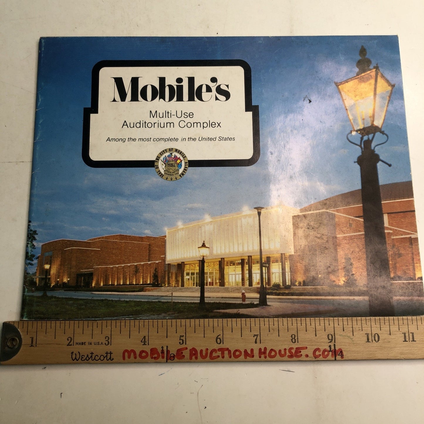 Mobile Alabama Municipal Auditorium Complex Downtown Promotional Booklet