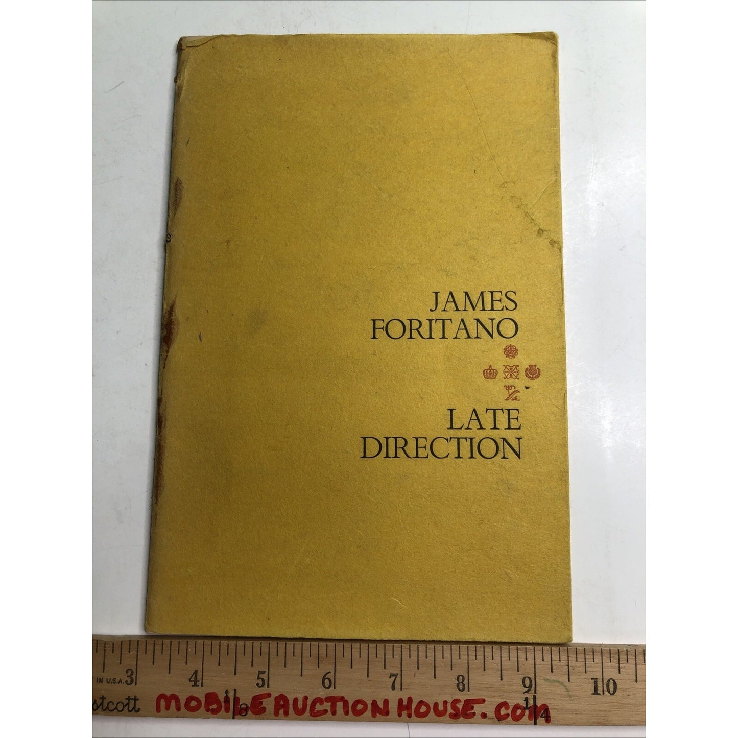 James Cortana Late Direction 1966 Limited Edition #100/130 Signed By Author