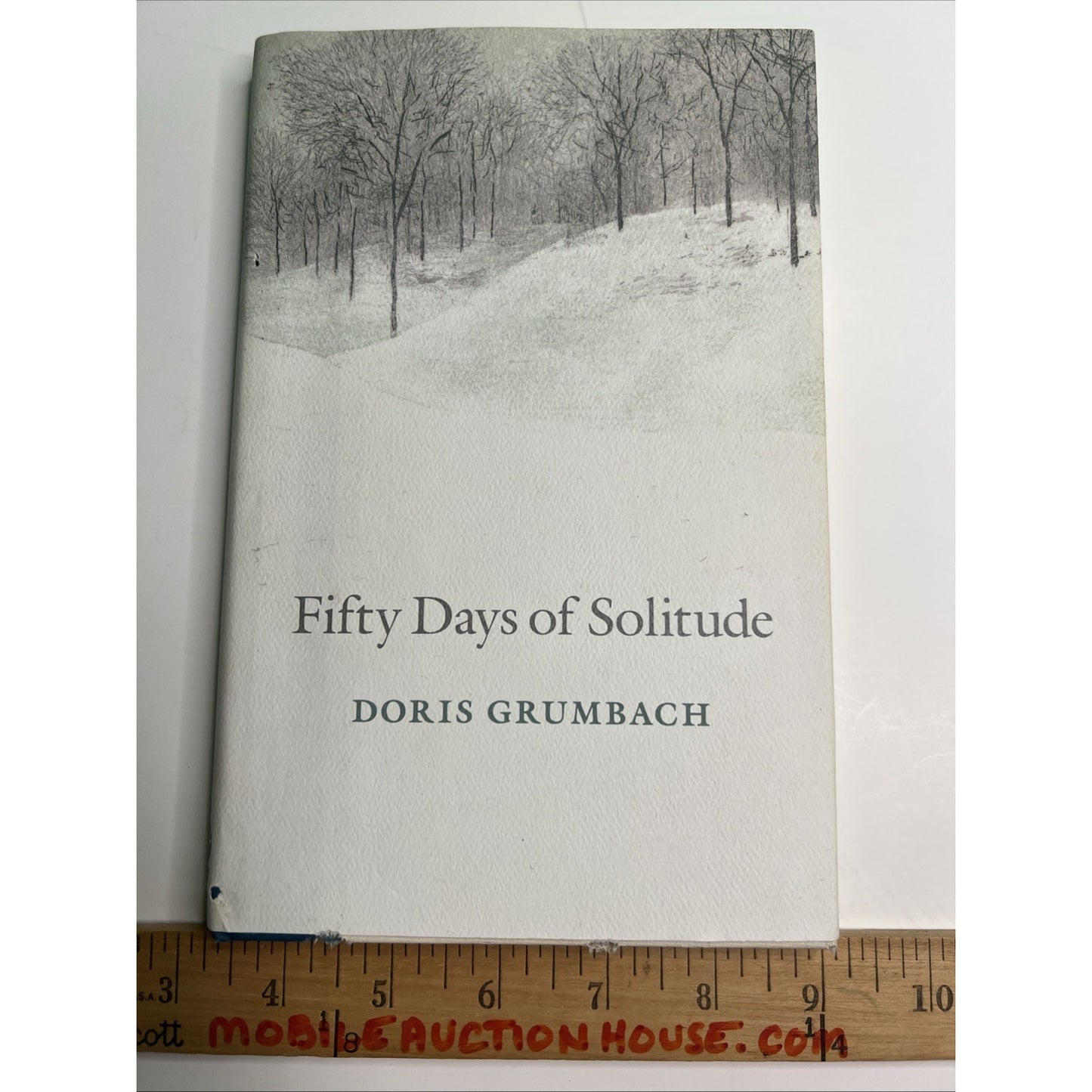 Fifty Days of Solitude by Doris Grumbach 1994 HC DJ Biography