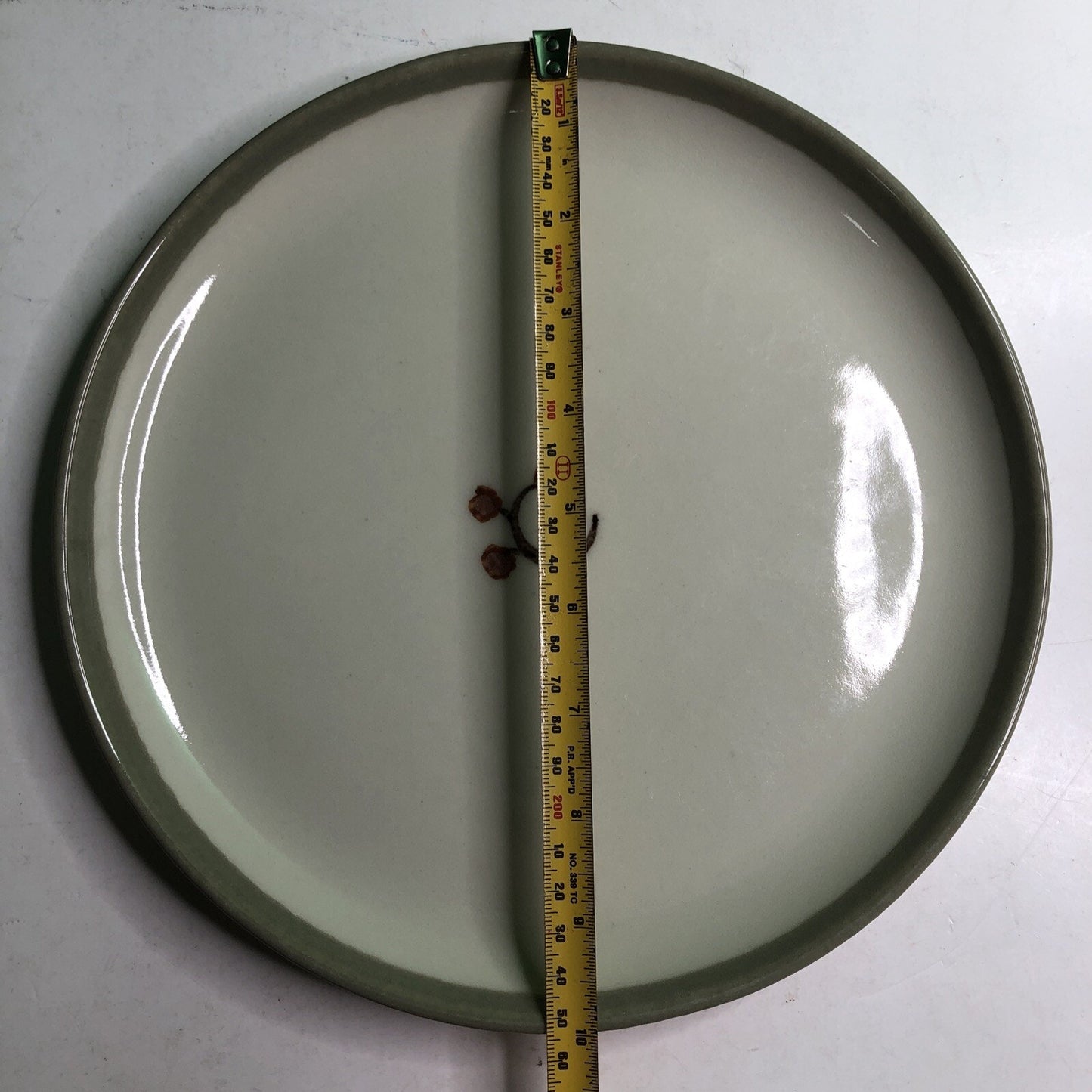 Winfield Gabriel Pasadena Pottery 10” Dinner Plate Twig & Tweed #227 Handmade