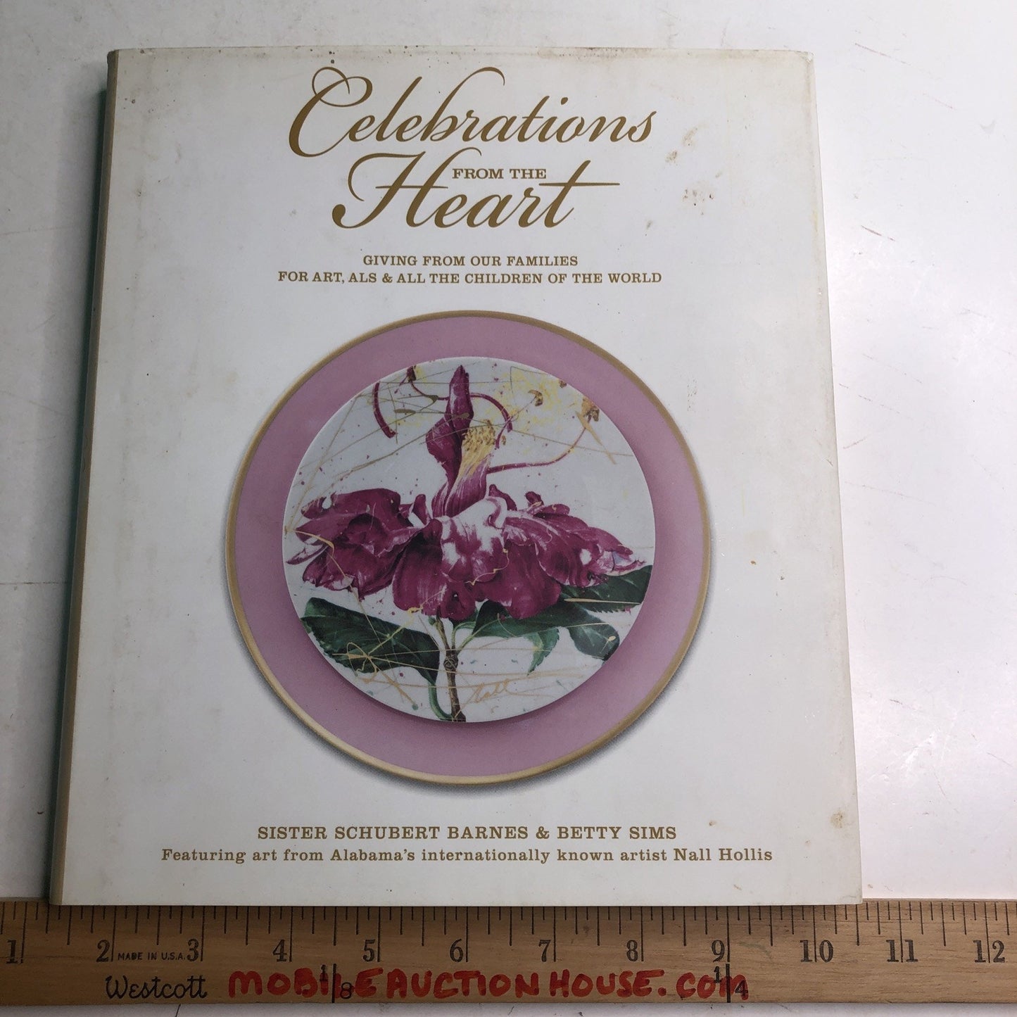 Celebrations from the Heart SIGNED by Sister Schubert Barnes Betty Sims Cookbook