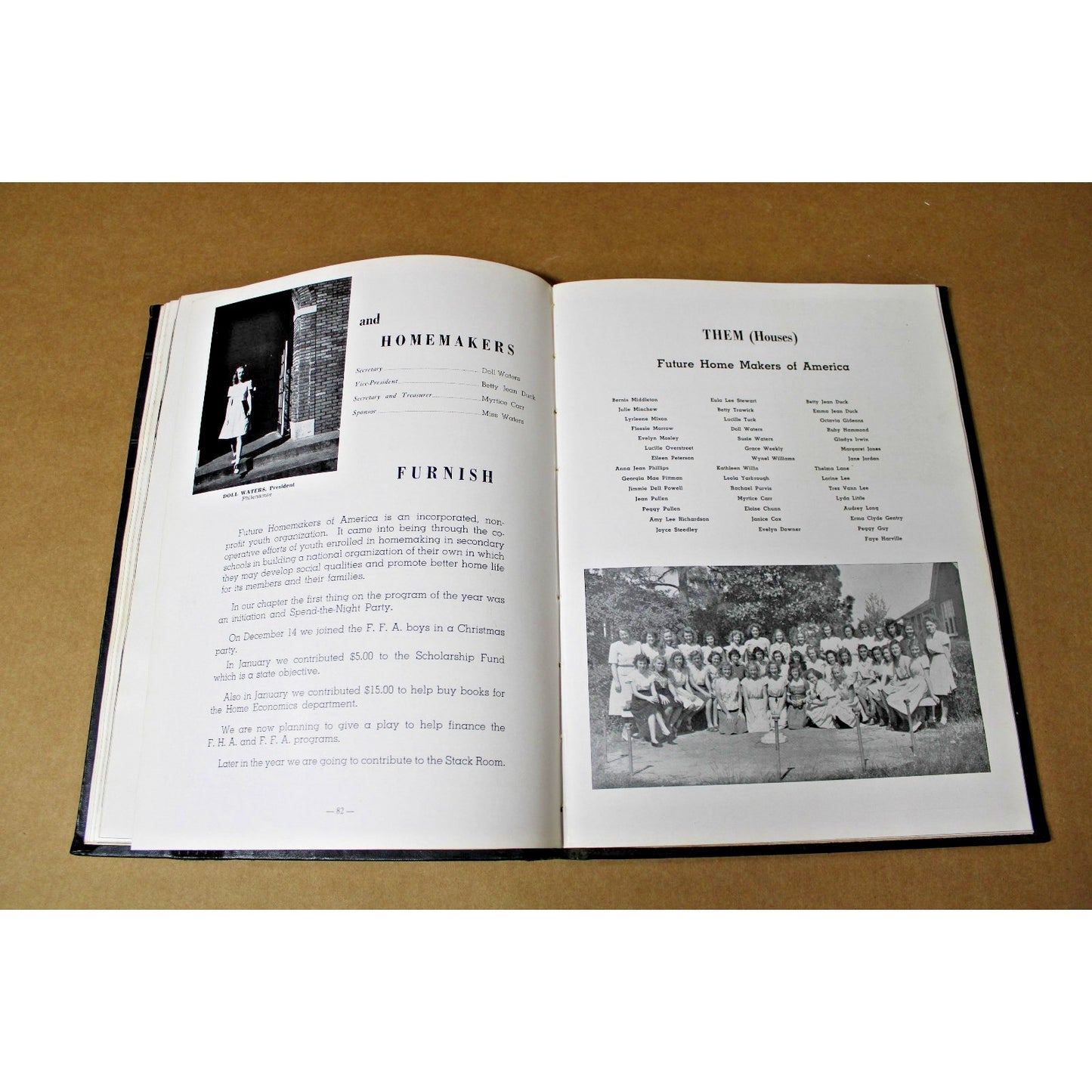 1948 Baldwin Co. High School Yearbook, Balcoala, Bay Minette, Alabama