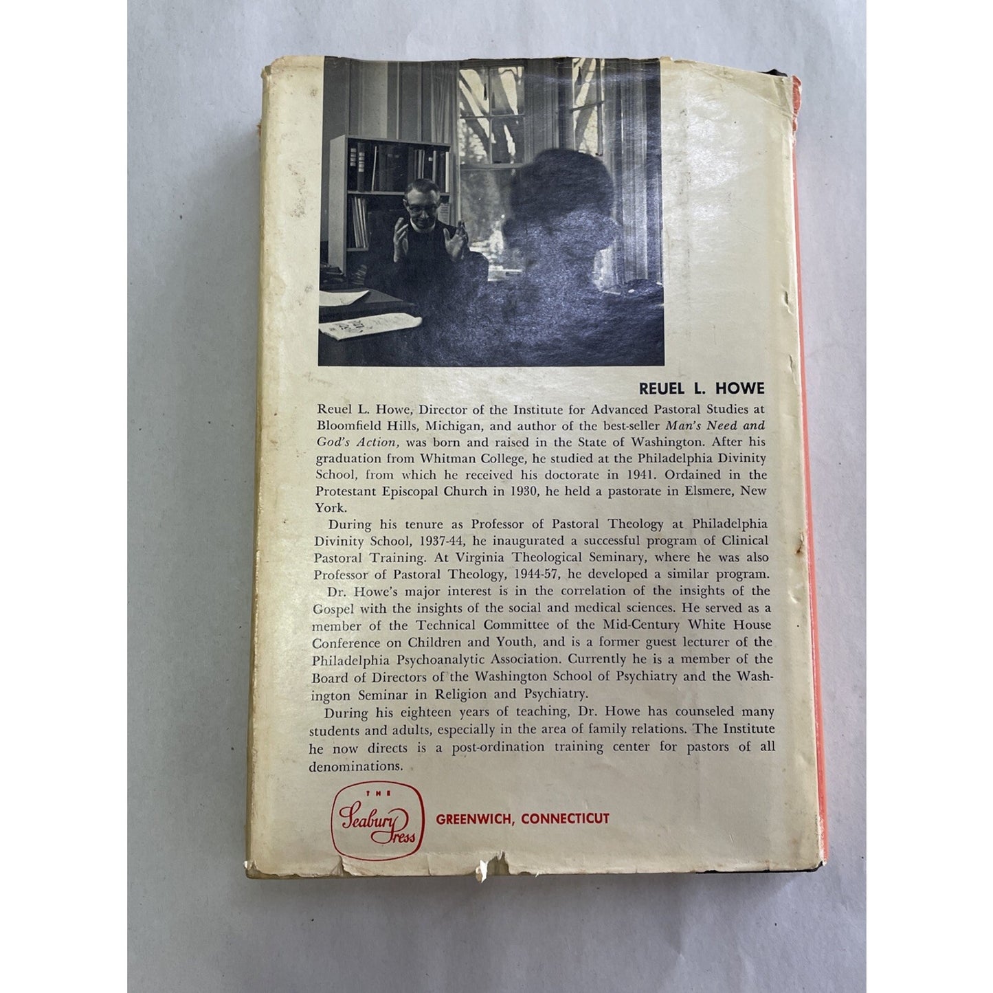 The Creative Years : A Mature Faith for Adult Life by Reuel L. Howe (1959, HC)