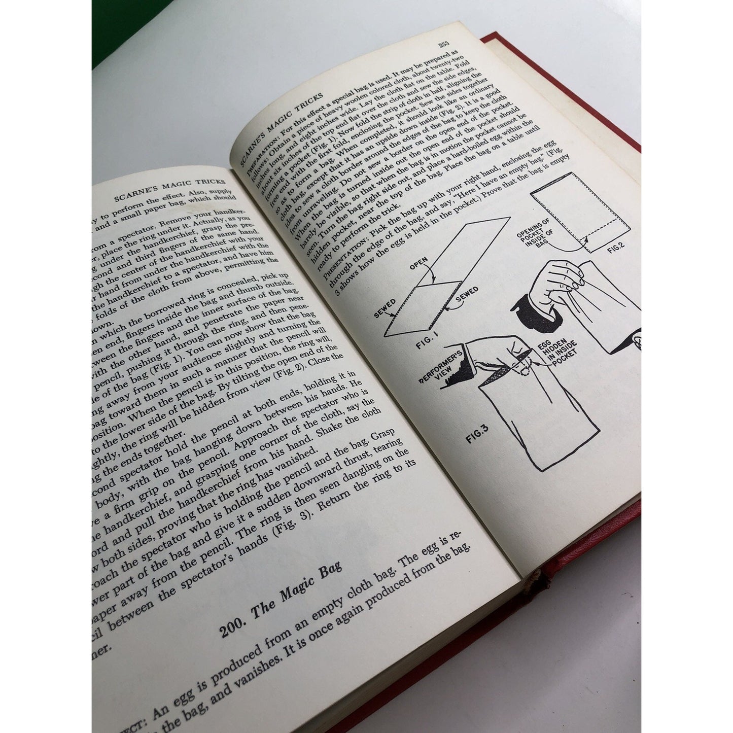 Scarne's Tricks by John Scarne On Card & Magic Tricks, Vintage 1950 Hardcover