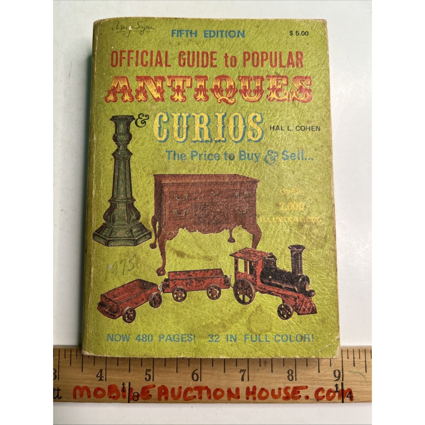 Official Guide To Popular Antiques Curios The Price To Buy & Sell by Hal L Cohen