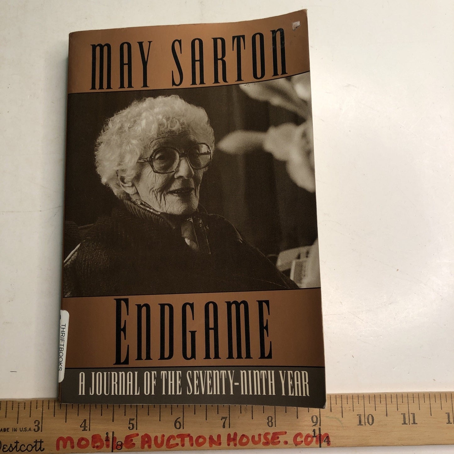 Endgame : A Journal of the Seventy-Ninth Year by May Sarton 1992 PB Illustrated