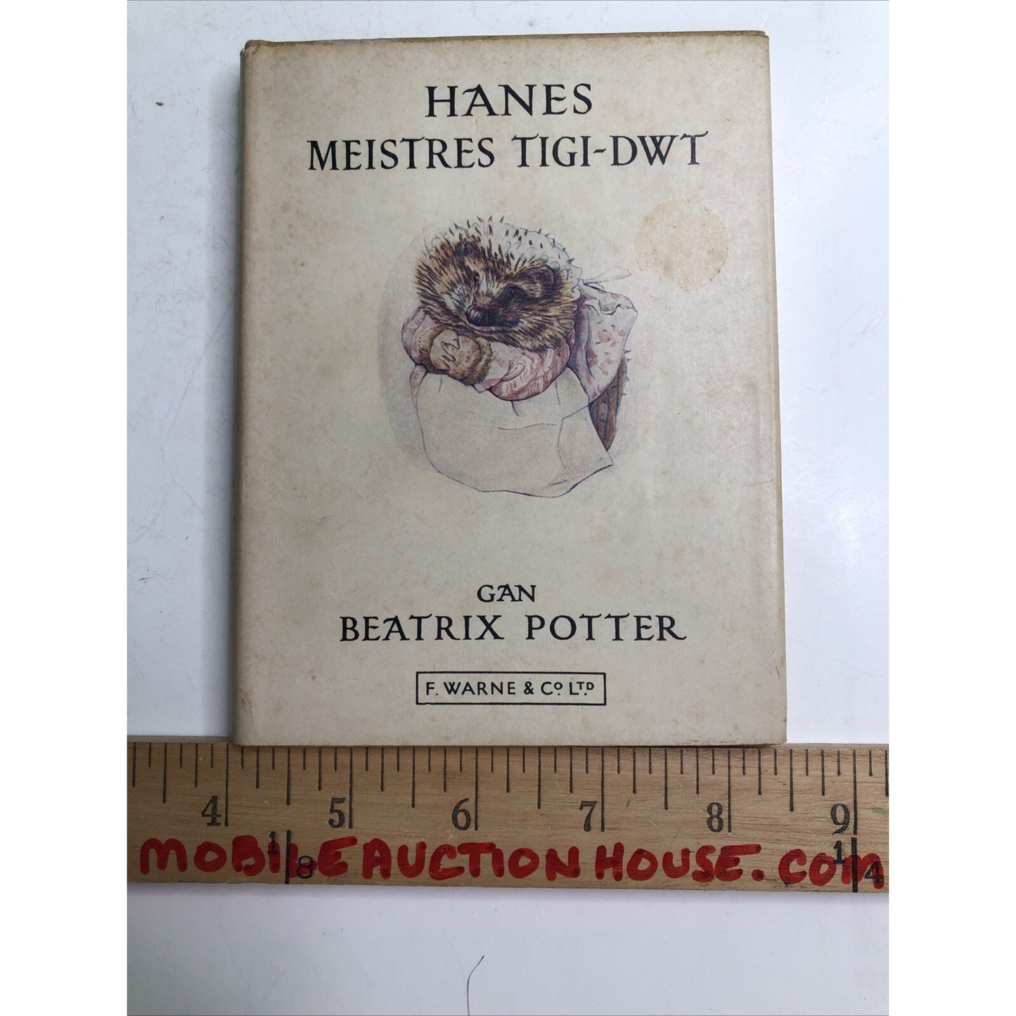 Beatrix Potter: Hanes Meistres Tigi-Dwt (1947) - Rare early Welsh Tiggy-Winkle