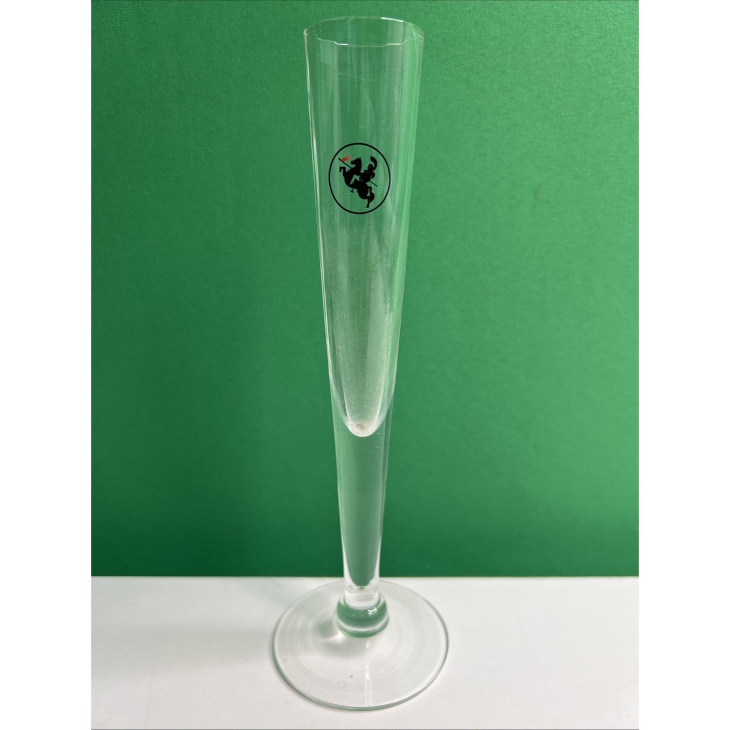 Wyborowa Polish Vodka Fluted Cordial Glass Knight On Horse Poznan Poland