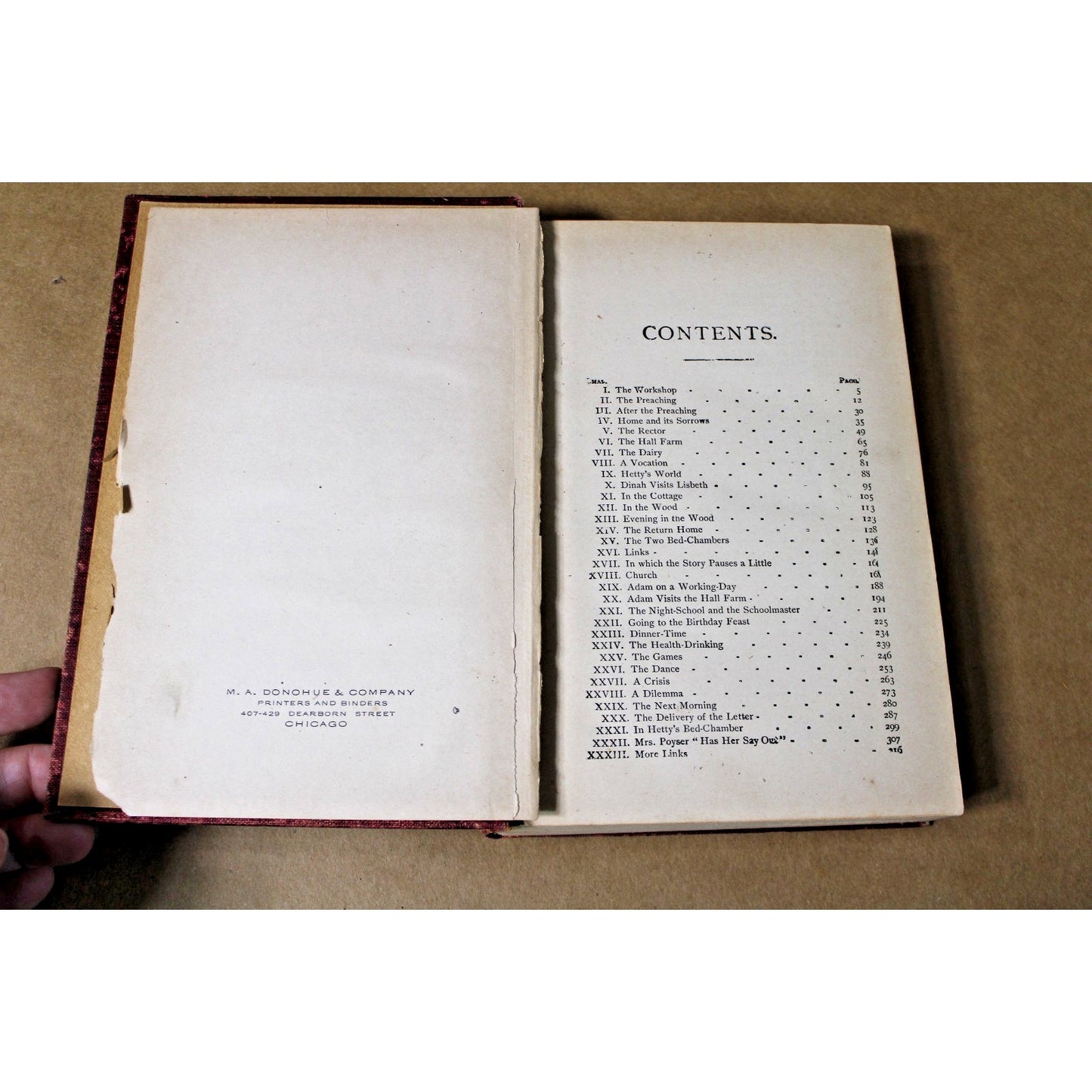 1880s Edition: Adam Bede by George Eliot, New Edition Complete in One Volume