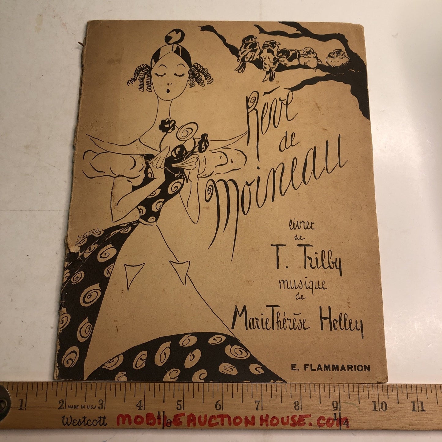 1933 French Comedic Musical REVE DE MOINEAU (Sparrow's Dream) Trilby & Holley