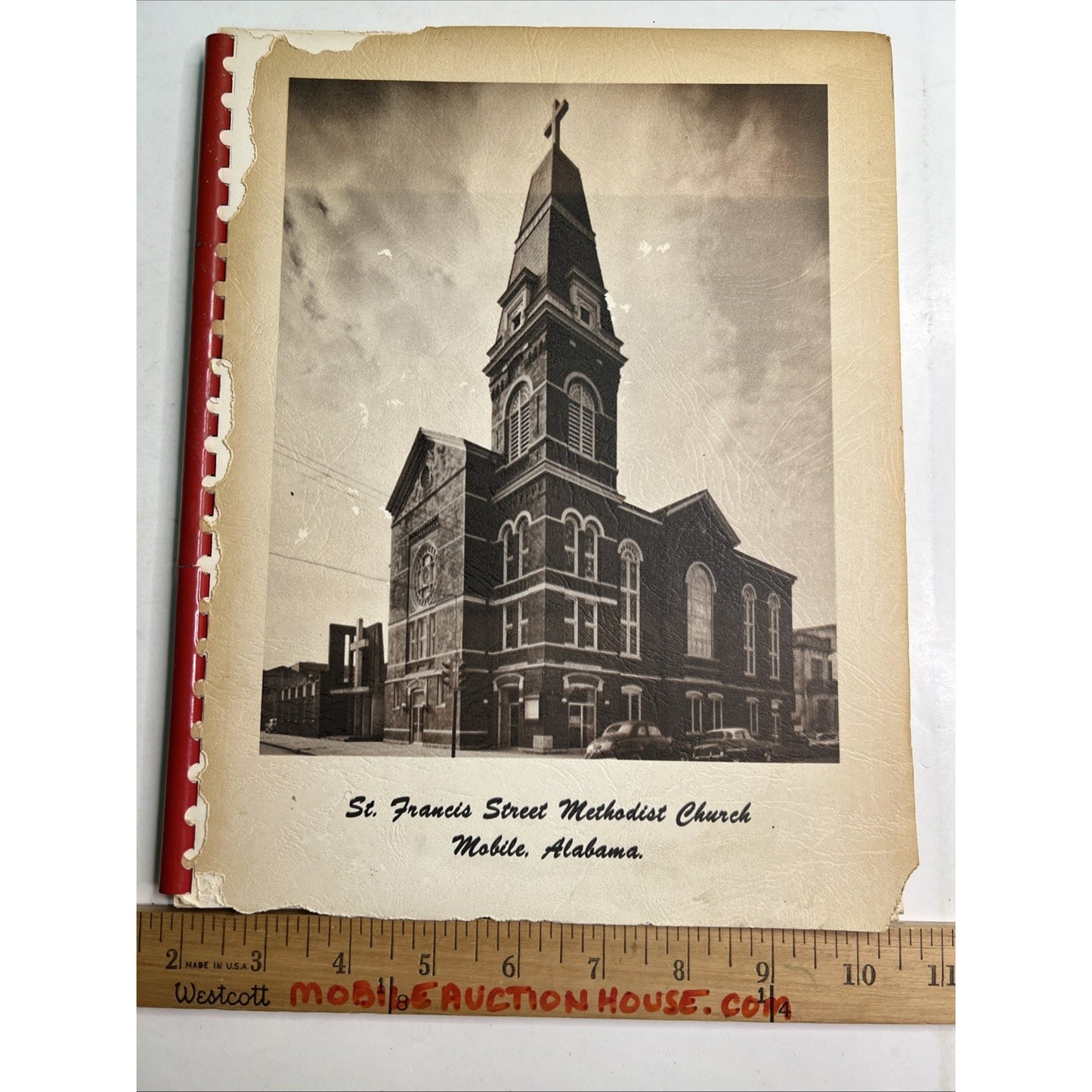 1961 St. Francis Street Methodist Church History Mobile Alabama AL by Sherman