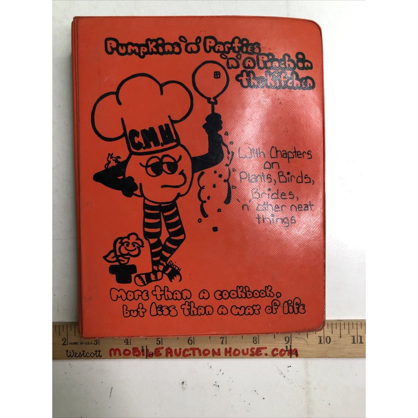 1975 Children's Memorial Hospital Pumpkins n Parties Cookbook Holiday Recipes NE