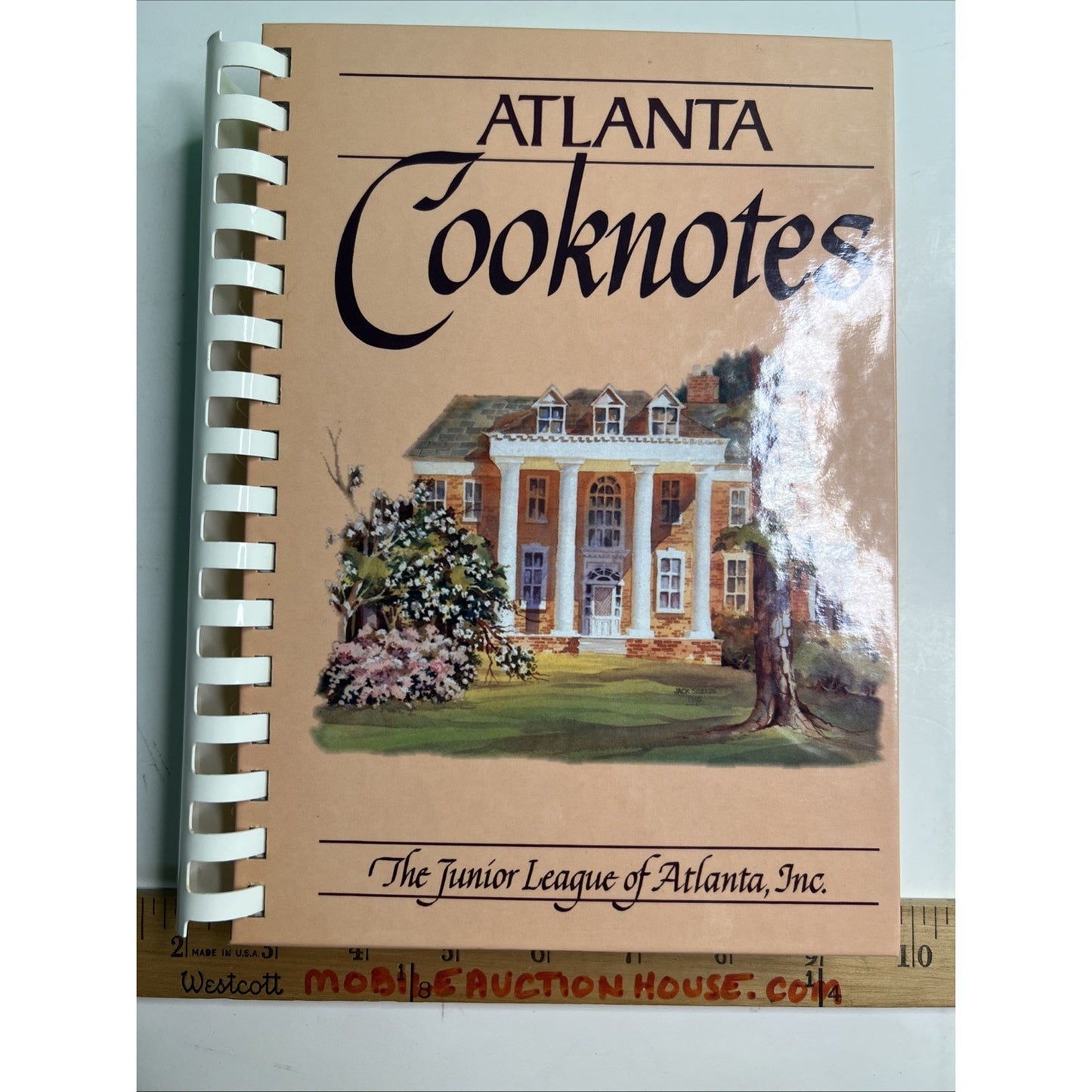 Atlanta Cooknotes From The Junior League of Atlanta Hardcover Comb Bound 1988
