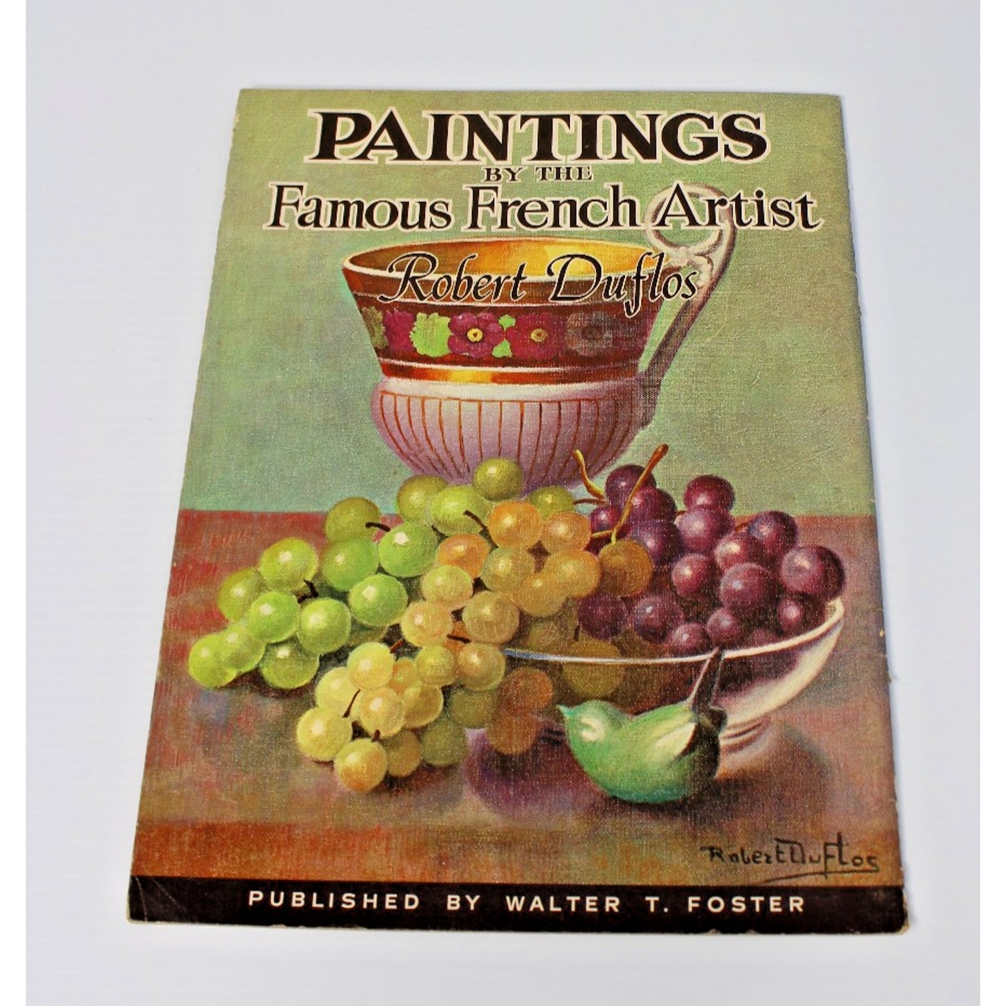 Paintings by the Famous French Artist Robert Duflos- Walter Foster #131