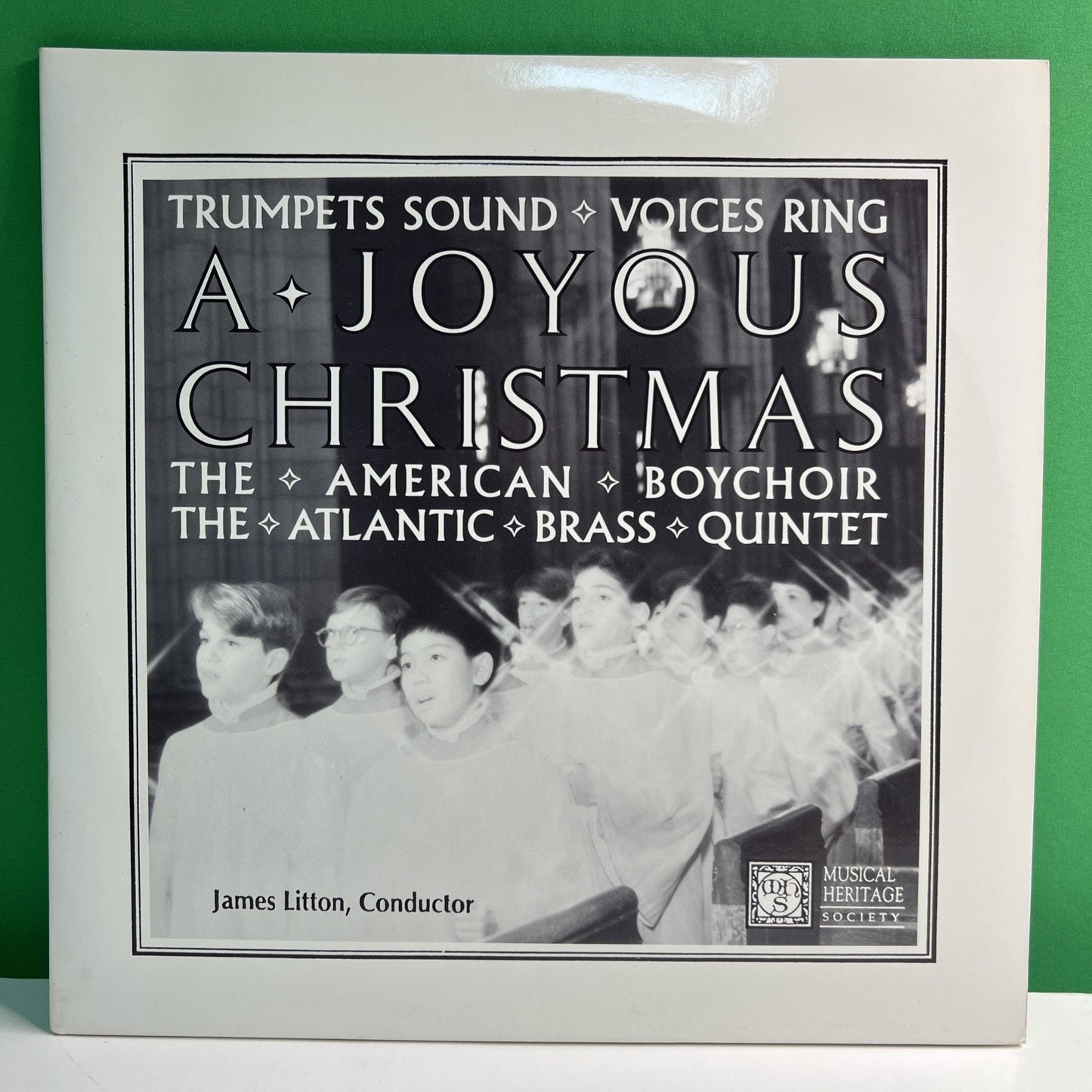 MHS 923153T A Joyous Christmas American Boychoir Atlantic Brass Quintet 2 LPs
