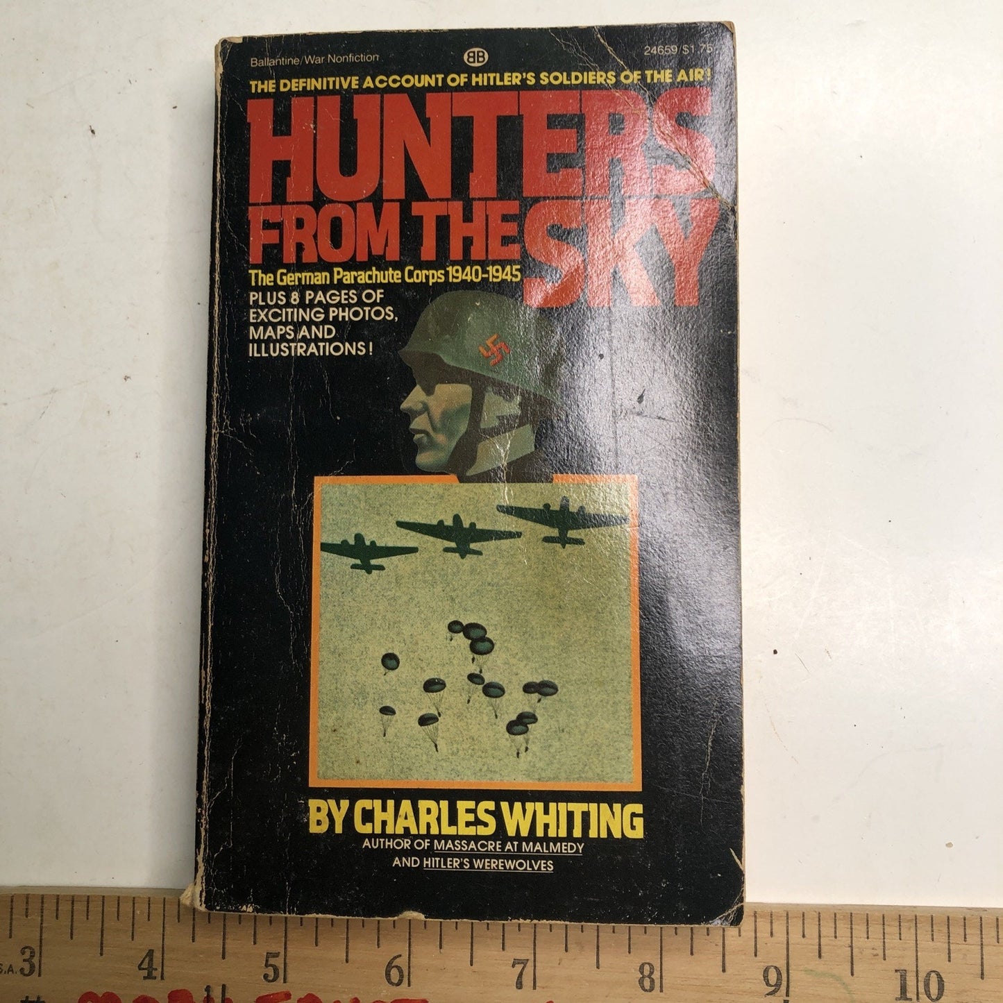 Hunters From The Sky (1975) By Charles Whiting WW2 History German Paratroopers