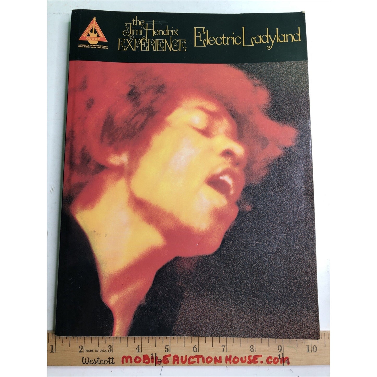 Jimi Hendrix Experience Electric Ladyland Band Score Song Book 1998 Guitar