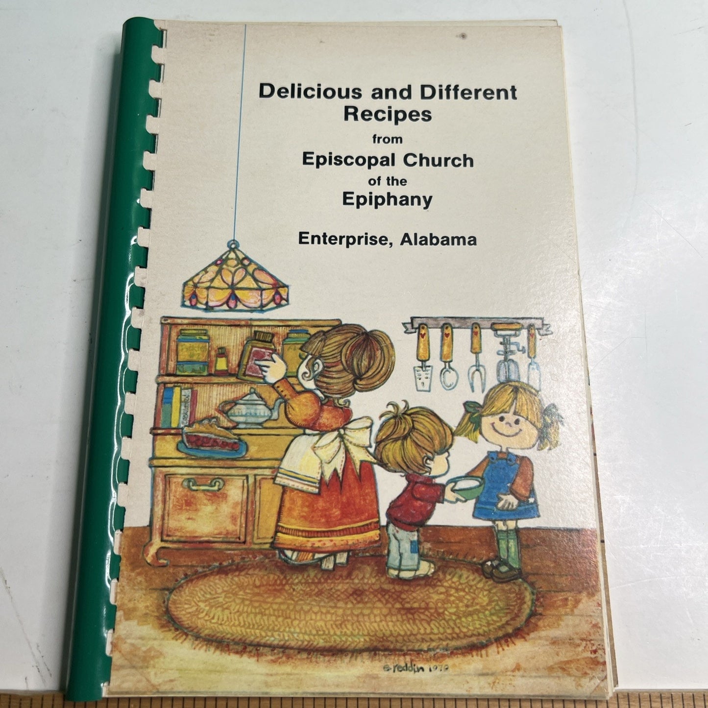 Delicious & Different Recipes Episcopal Church Epiphany Cookbook Enterprise AL
