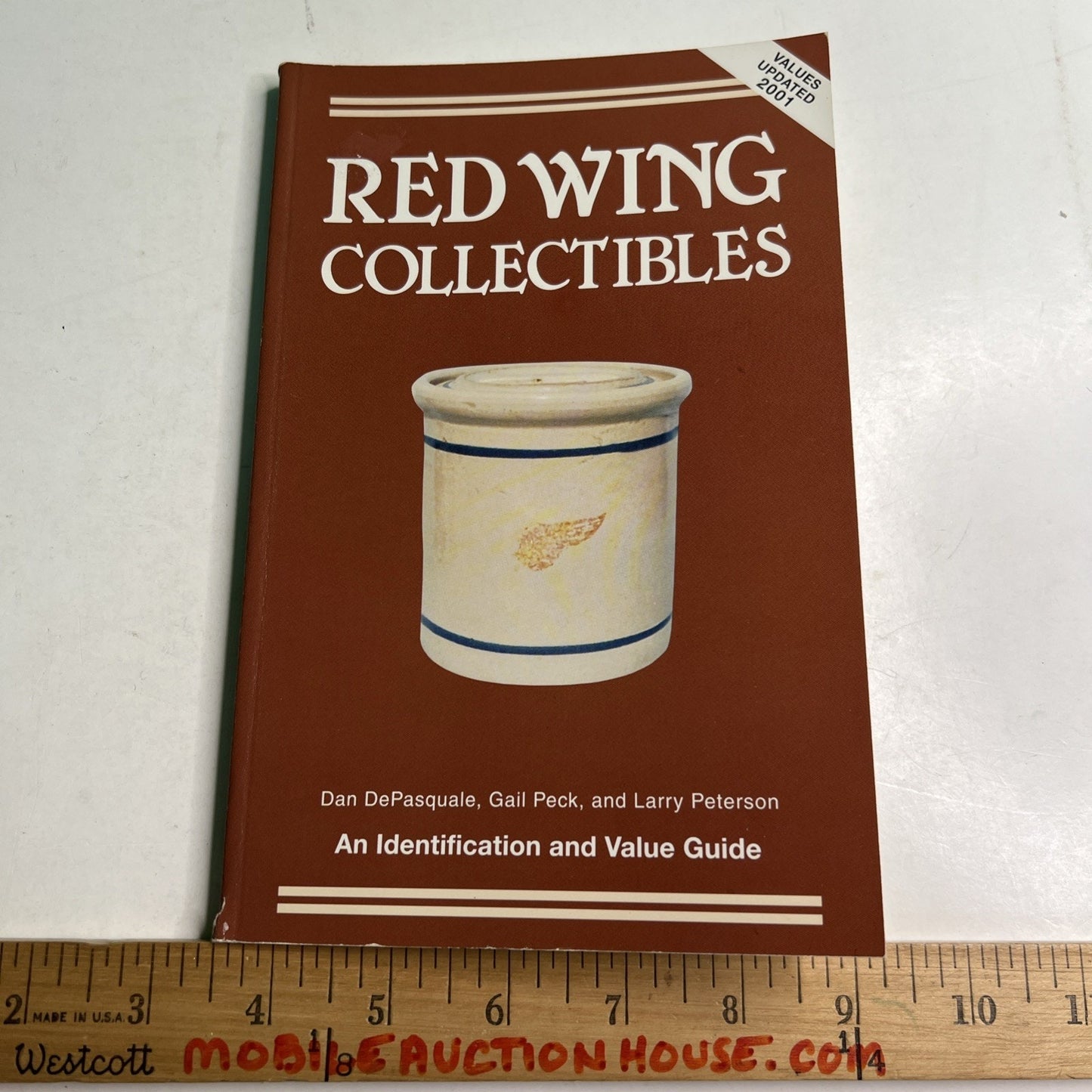 Red Wing Collectibles by Peterson, DePasquale & Peck SIGNED PB 1985/2001 Update