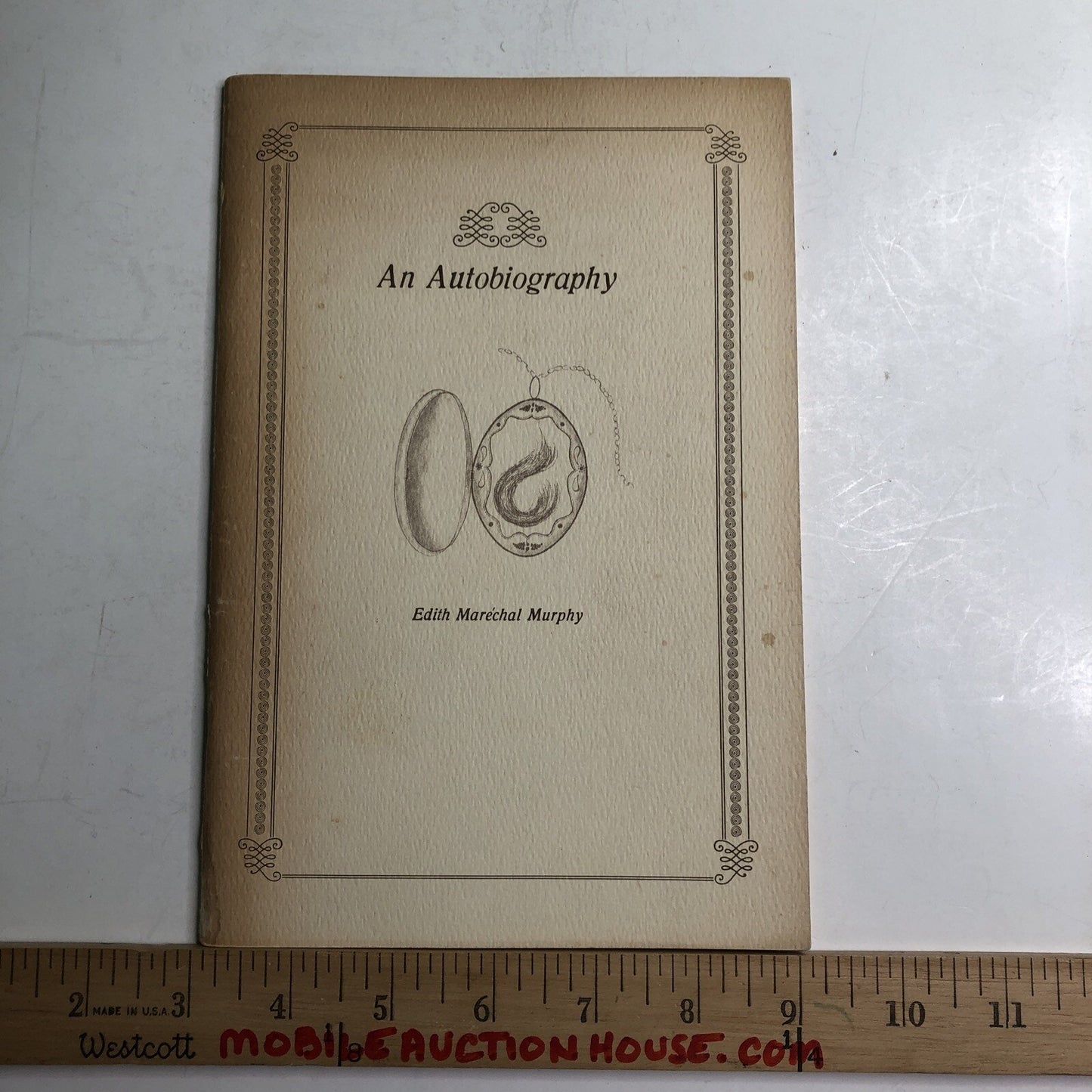 An Autobiography By Edith Maréchal Murphy Mobile Alabama AL Author 1972 PB Illus