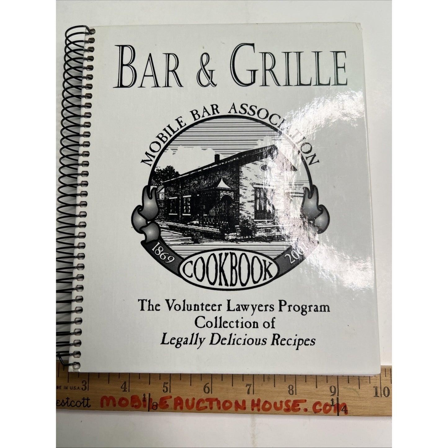 2001 Cookbook Mobile AL Bar Association Volunteer Lawyers Program Recipes