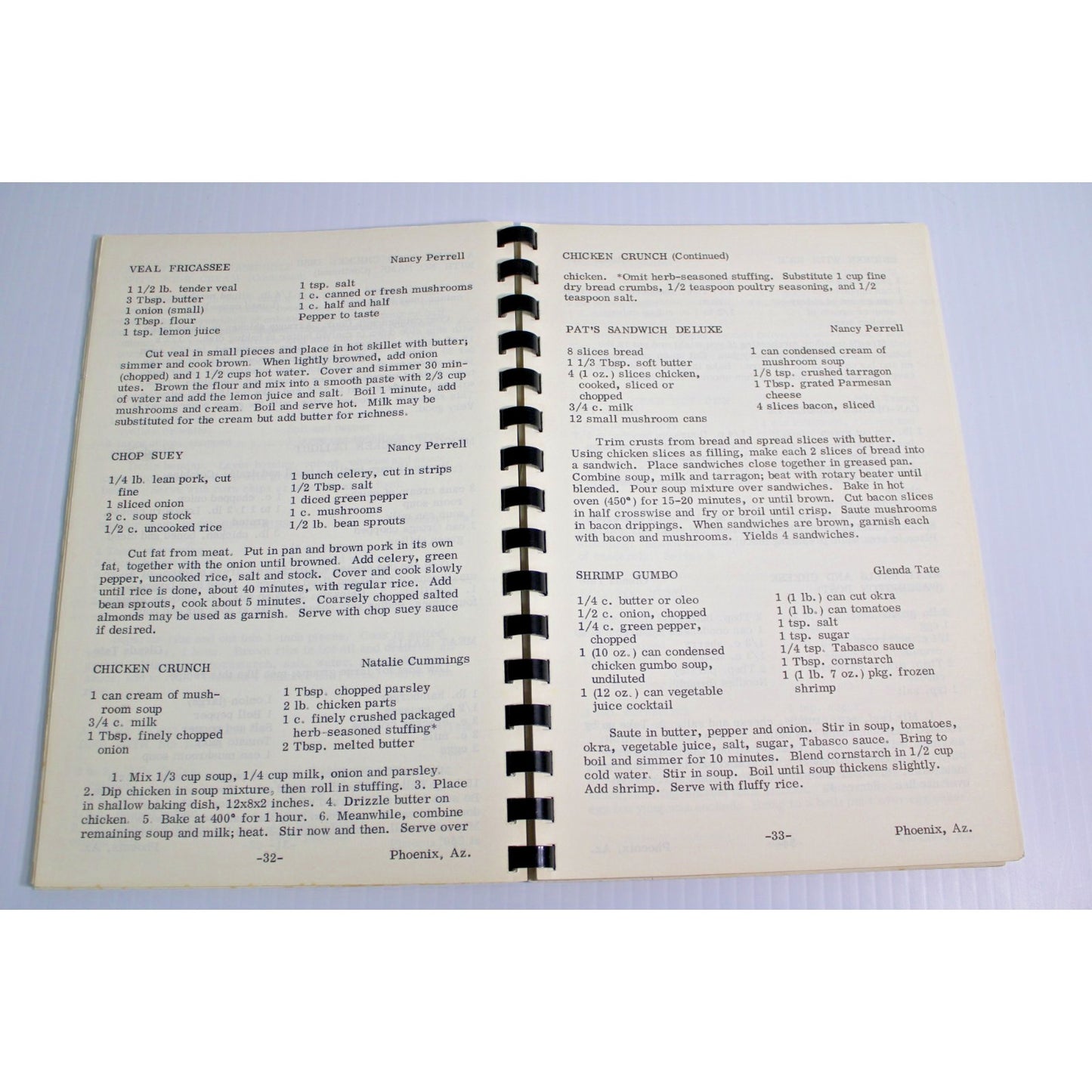 Vintage A de A Women's Club Cookbook Kissin Wears Out Cookin Don't Recipes 1976