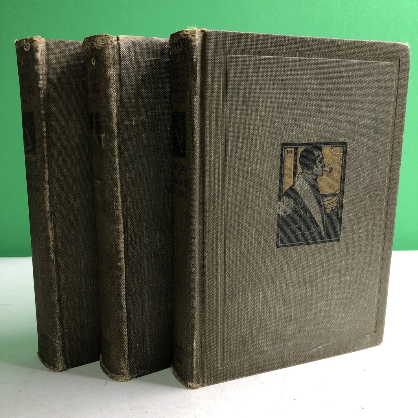 Conan Doyle's Best Books Detective Mystery Sherlock Holmes Vols. 1, 2 & 3