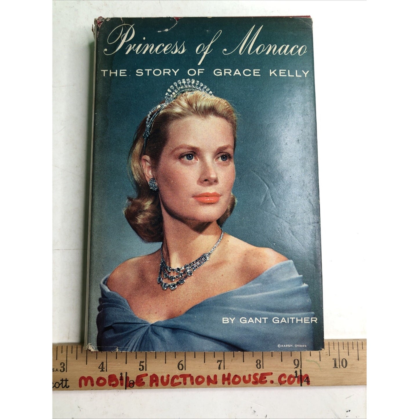 HC DJ Princess Of Monaco The Story Of Grace Kelly 1st Edition 1957 Gant Gaither